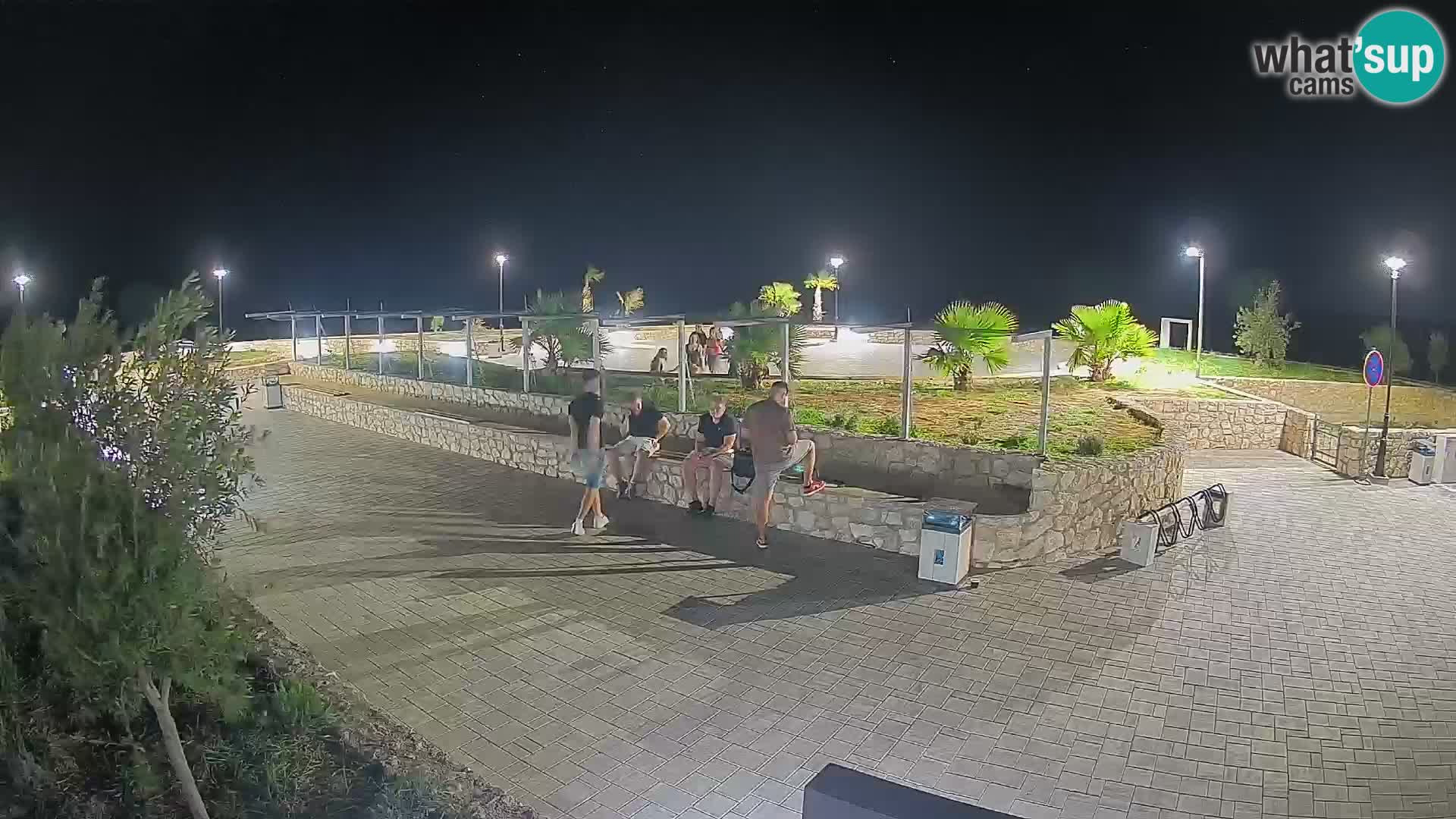 Mandre Summer Stage Webcam – Velika điga | Pag Island
