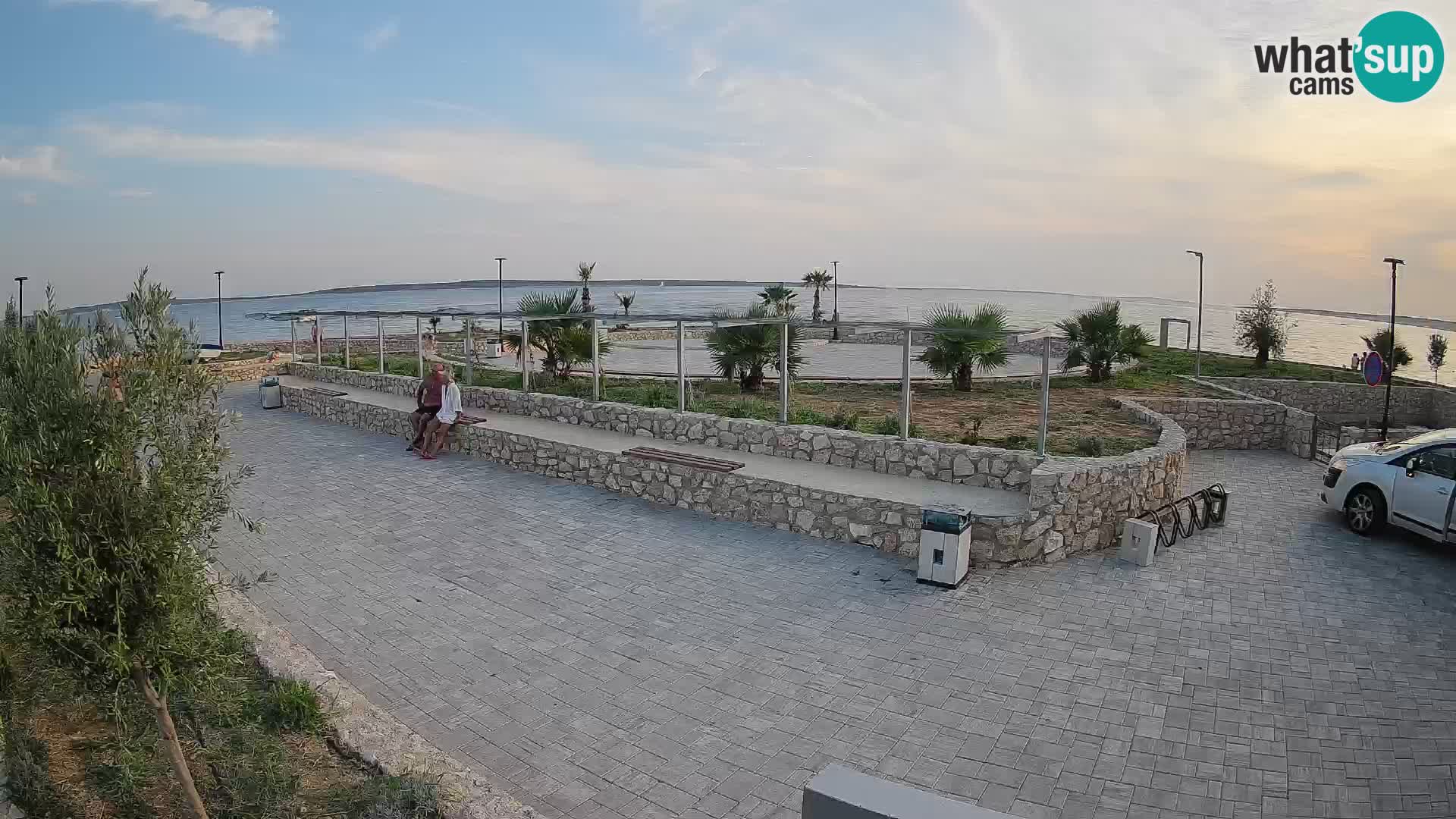 Webcam Mandre – Palco estivo Velika điga | Isola di Pag