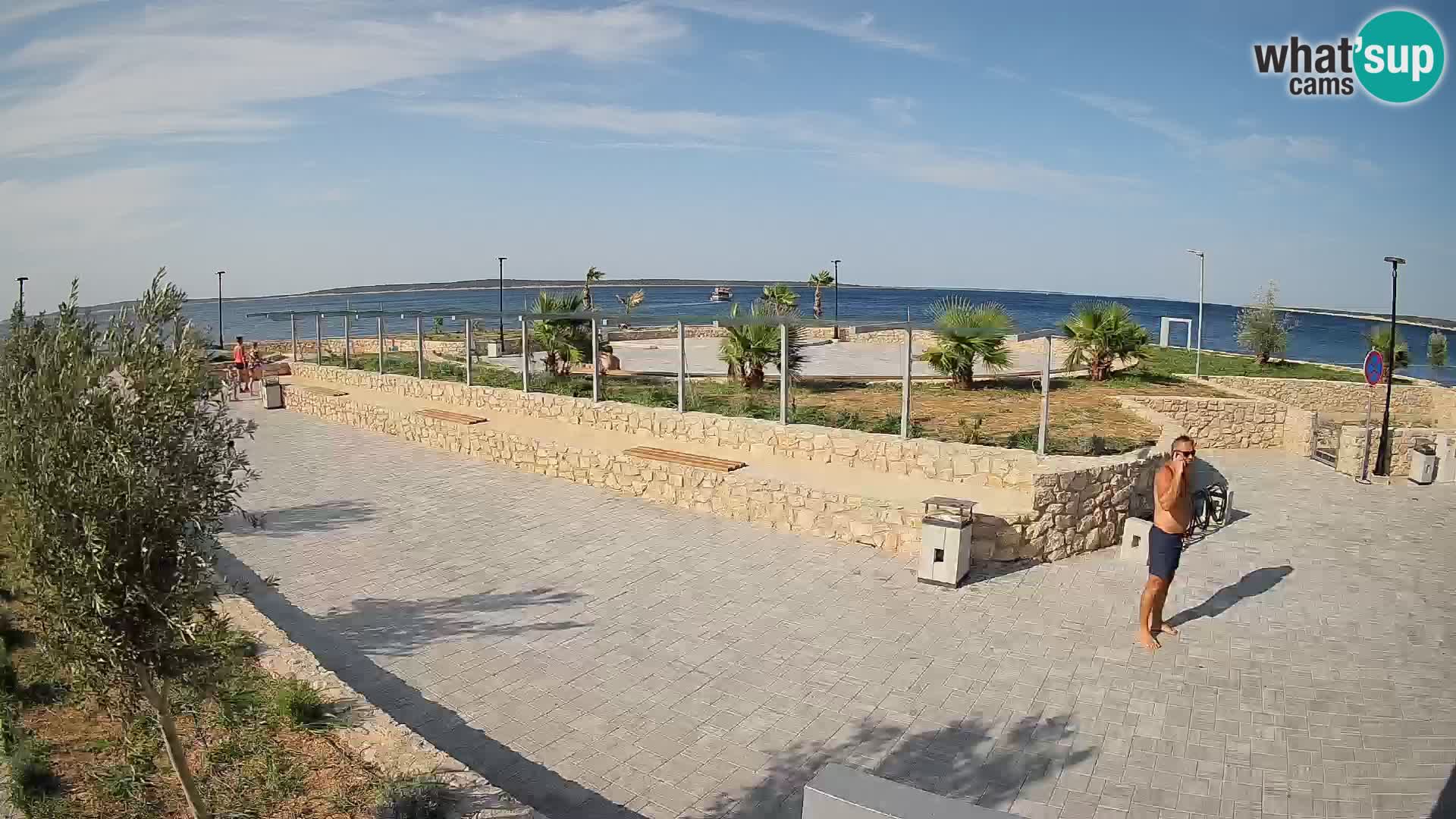 Mandre Sommerbühne Webcam – Velika điga | Insel Pag