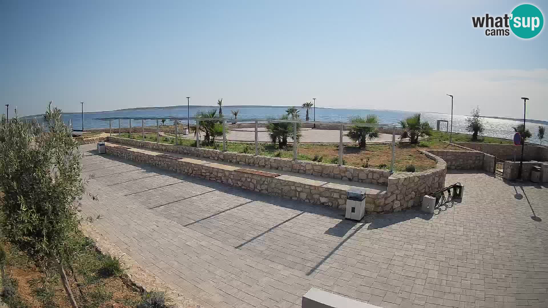 Mandre Summer Stage Webcam – Velika điga | Pag Island