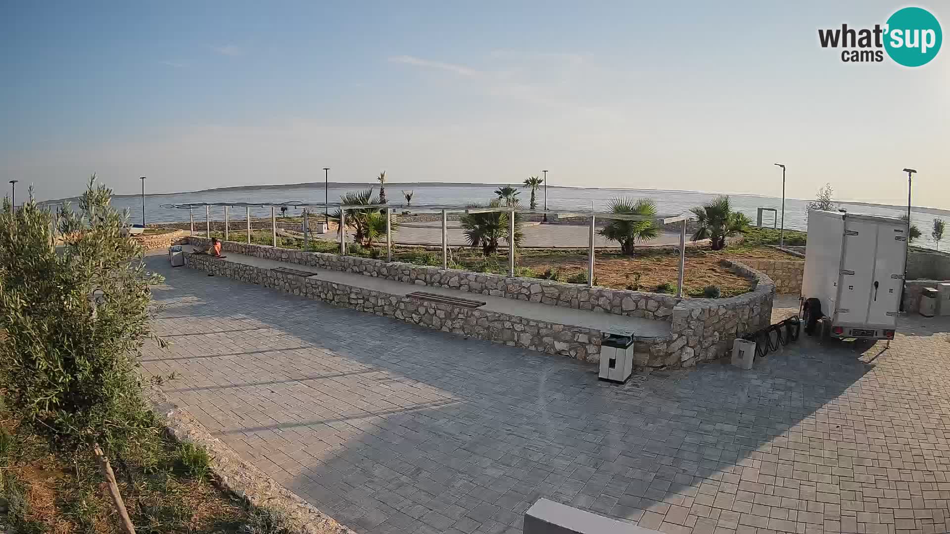 Mandre Summer Stage Webcam – Velika điga | Pag Island