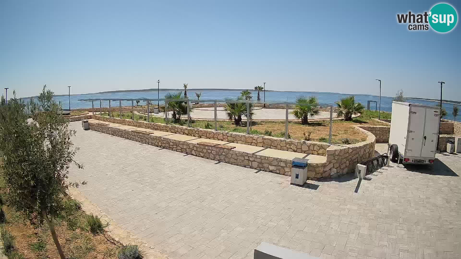 Mandre Sommerbühne Webcam – Velika điga | Insel Pag