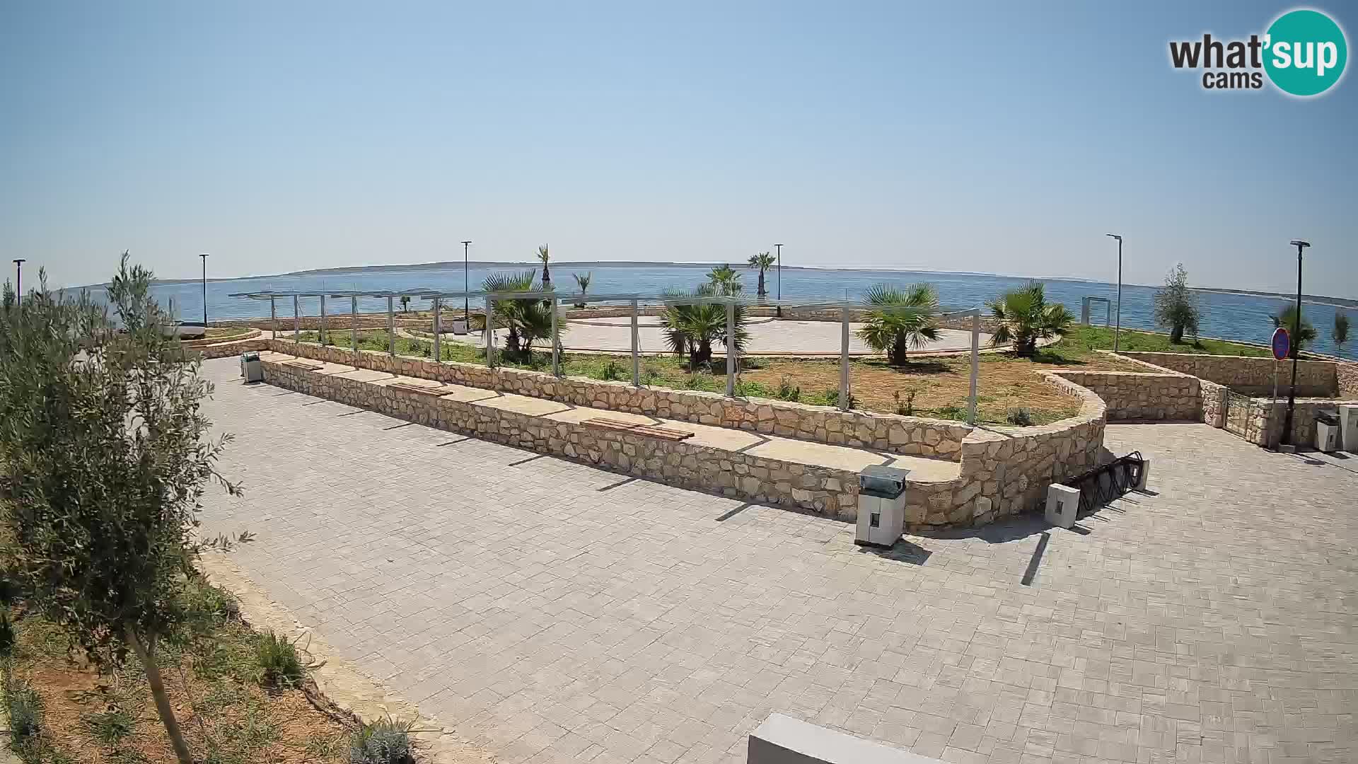 Mandre Summer Stage Webcam – Velika điga | Pag Island
