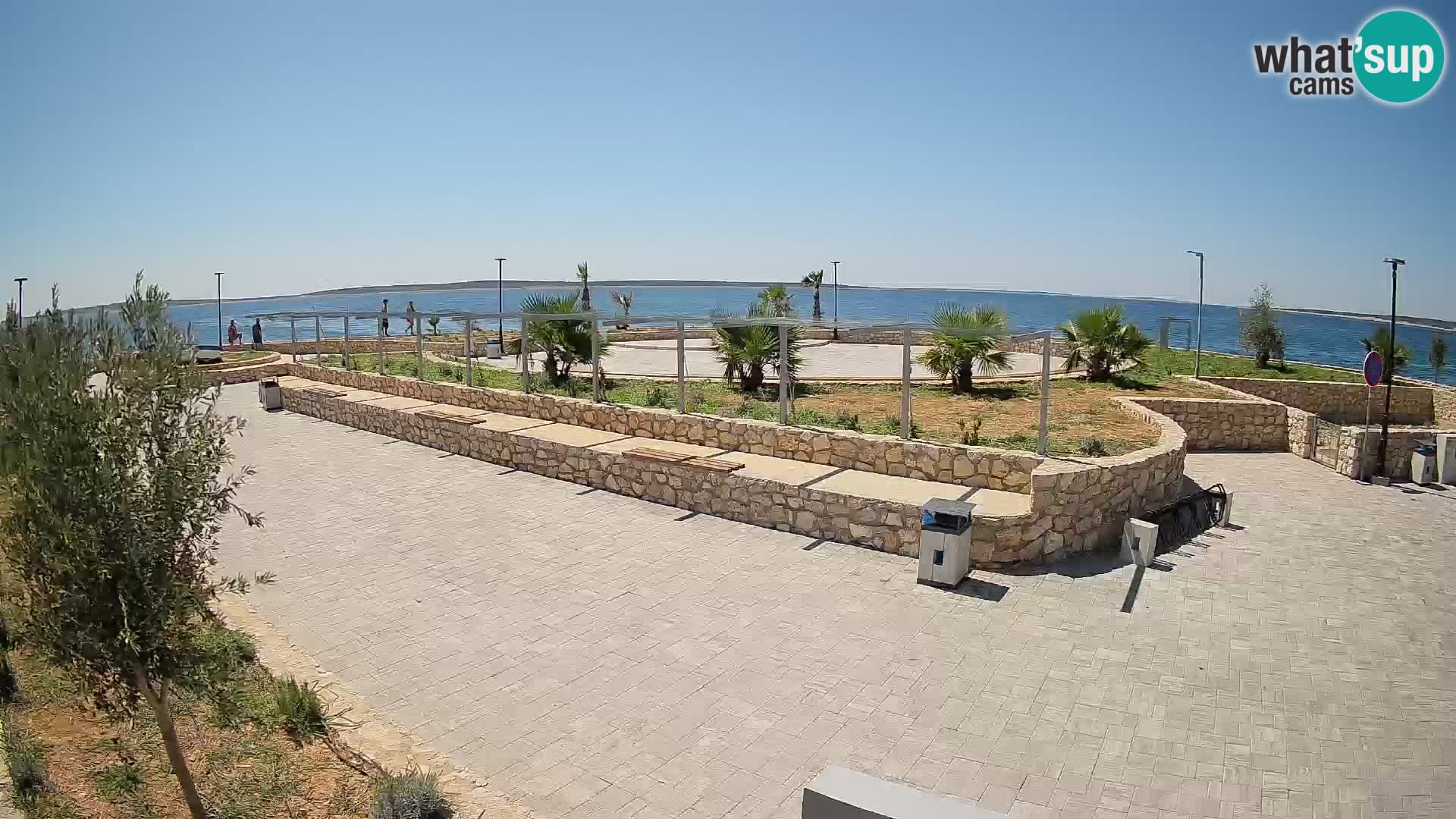 Mandre Sommerbühne Webcam – Velika điga | Insel Pag