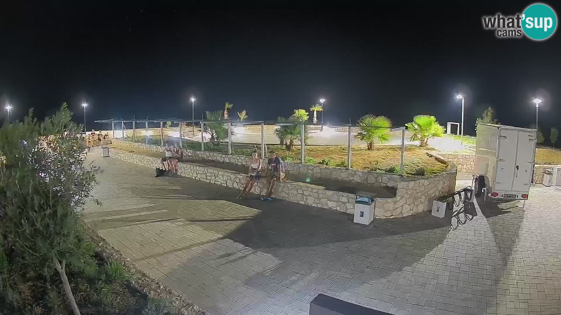 Mandre Sommerbühne Webcam – Velika điga | Insel Pag