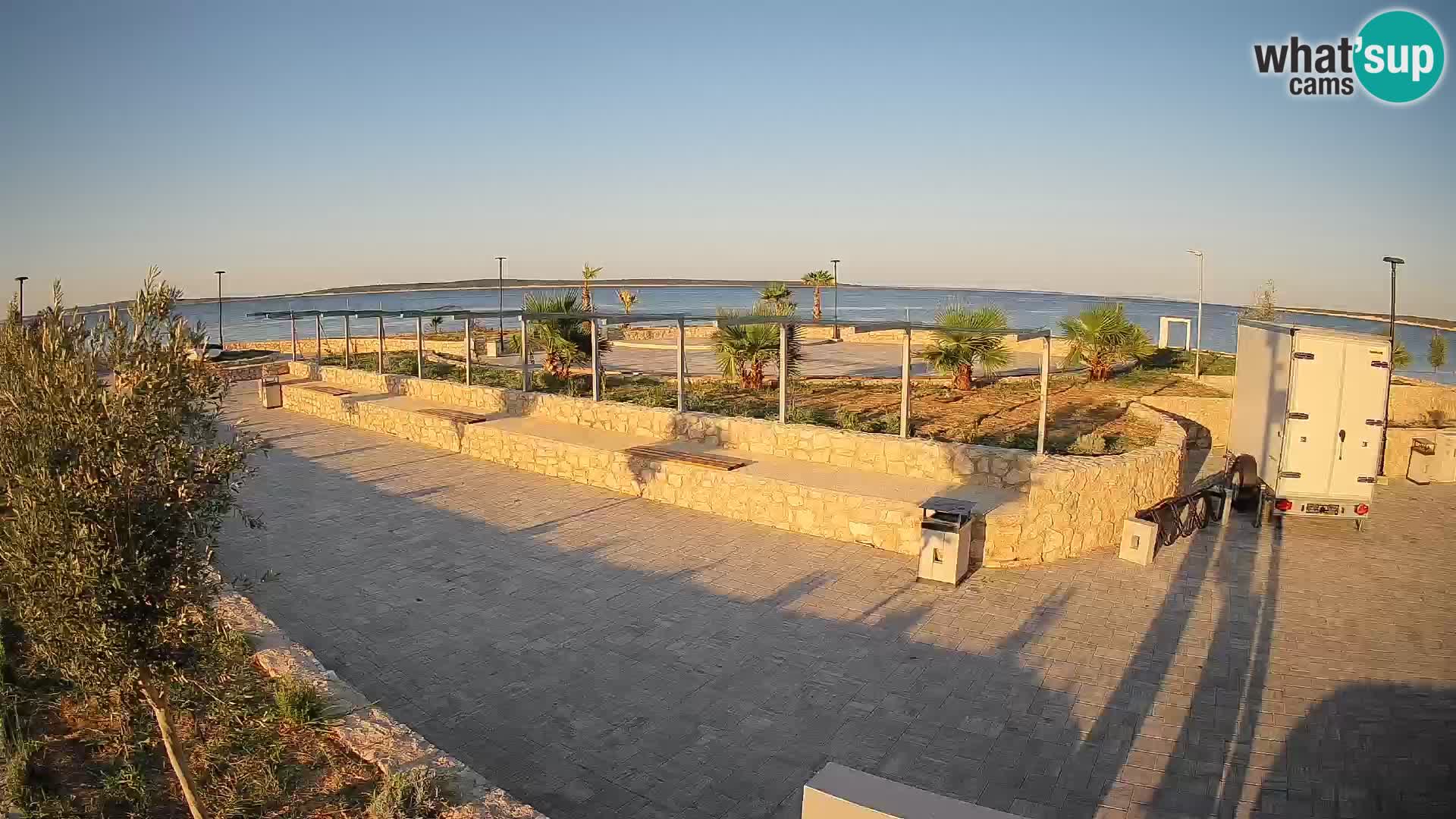 Mandre Sommerbühne Webcam – Velika điga | Insel Pag