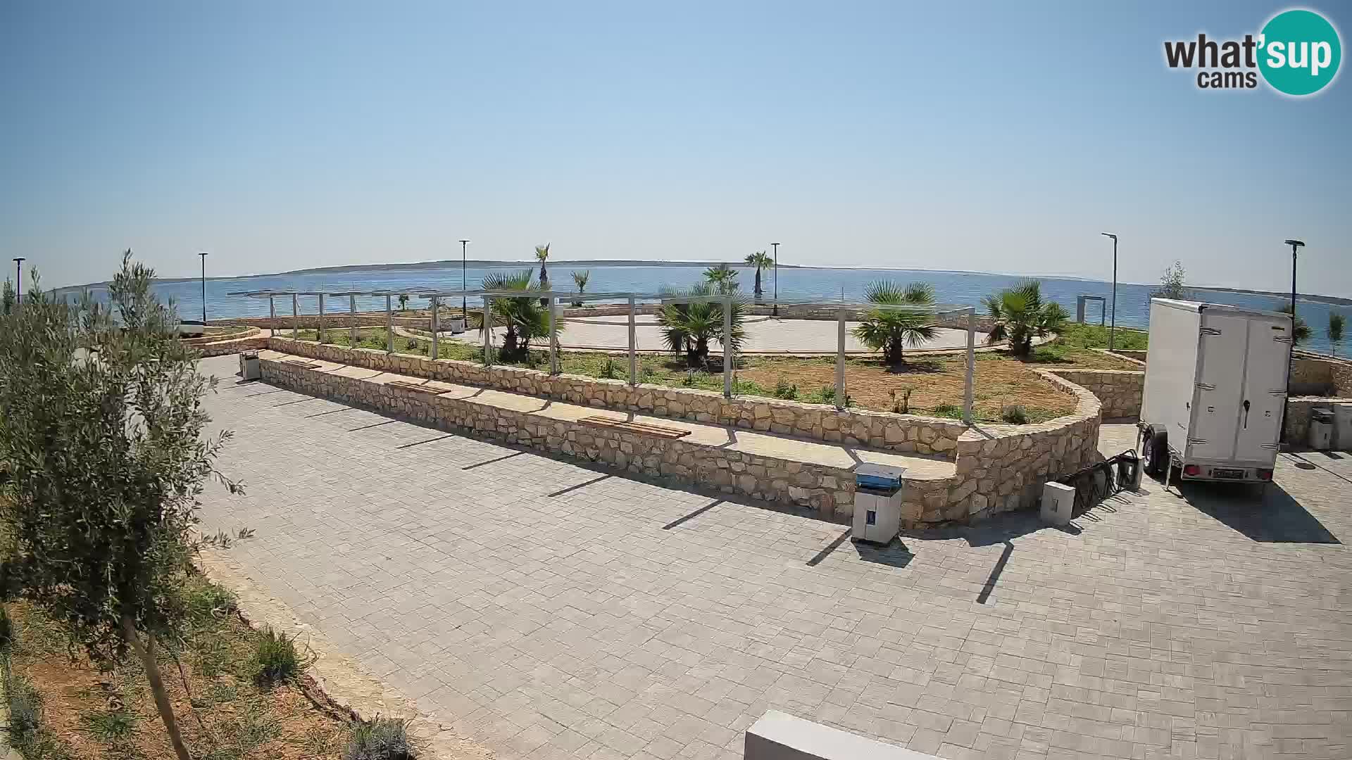 Mandre Summer Stage Webcam – Velika điga | Pag Island
