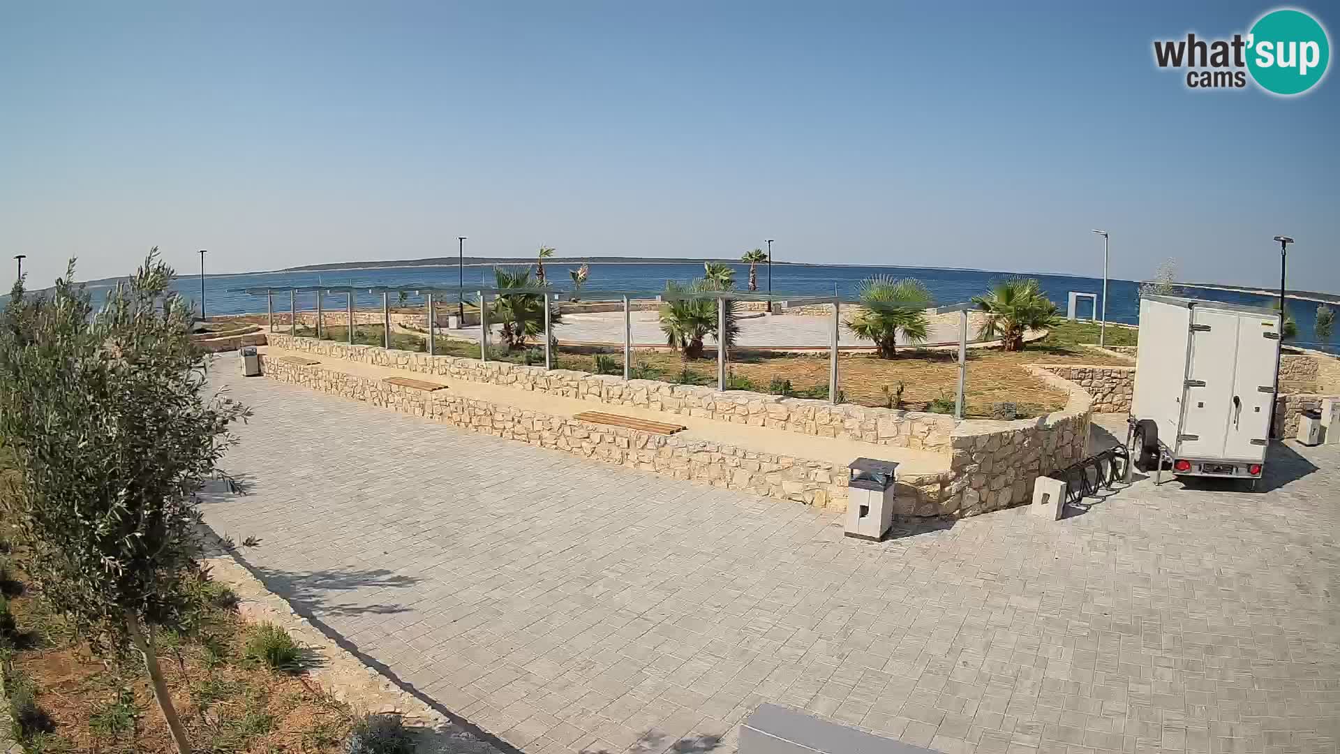 Mandre Sommerbühne Webcam – Velika điga | Insel Pag