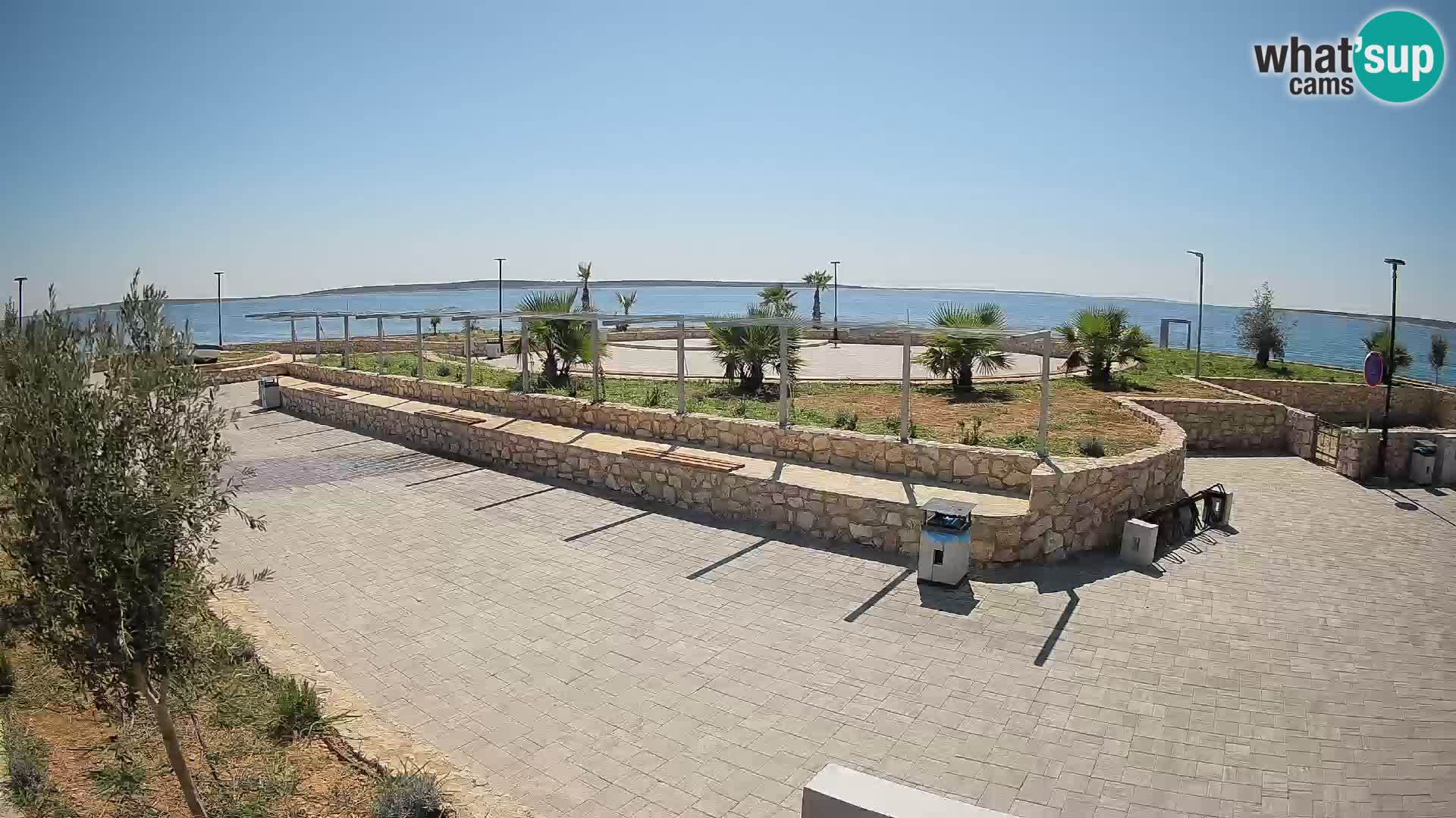 Webcam Mandre – Palco estivo Velika điga | Isola di Pag