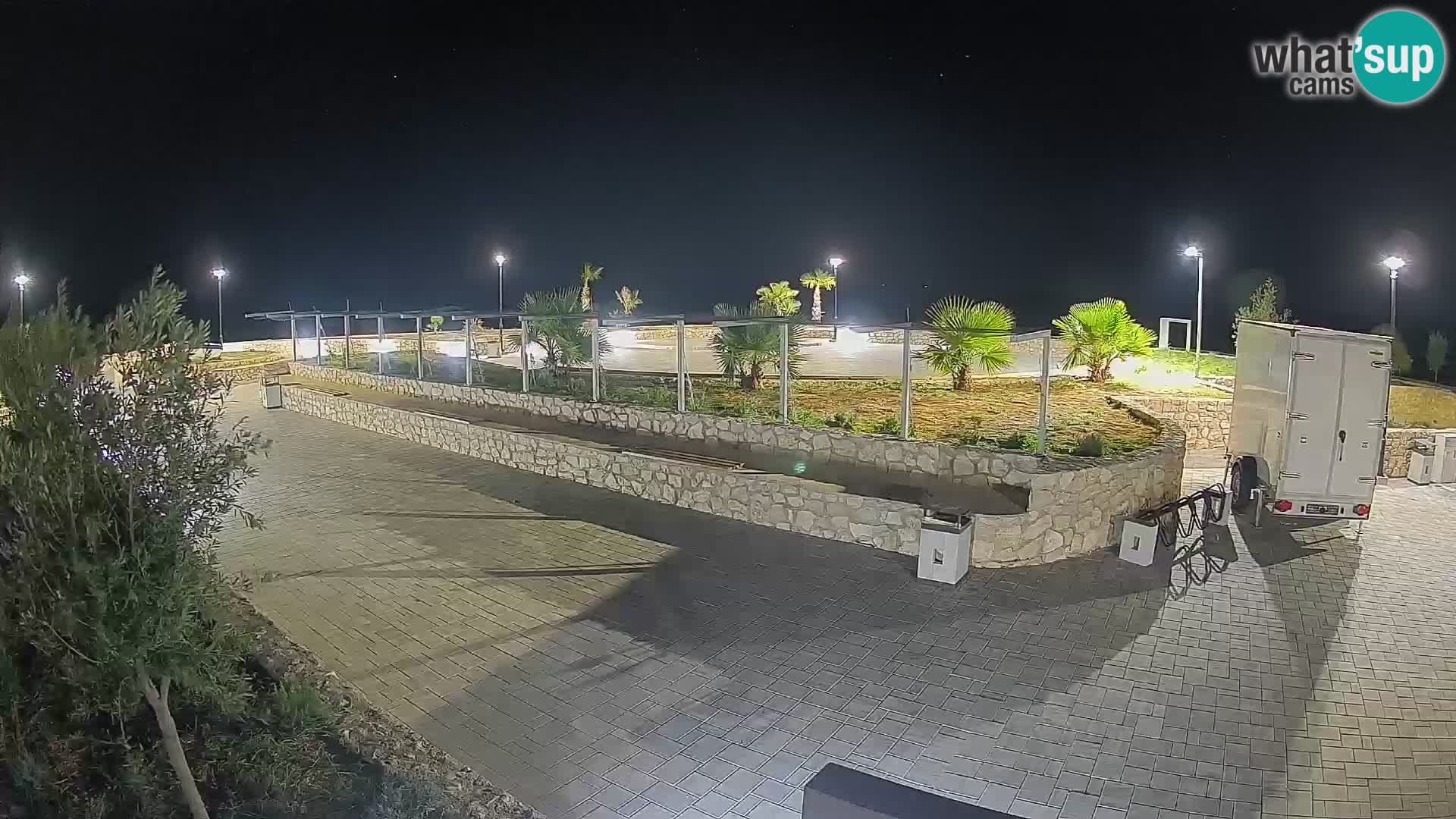 Mandre Summer Stage Webcam – Velika điga | Pag Island