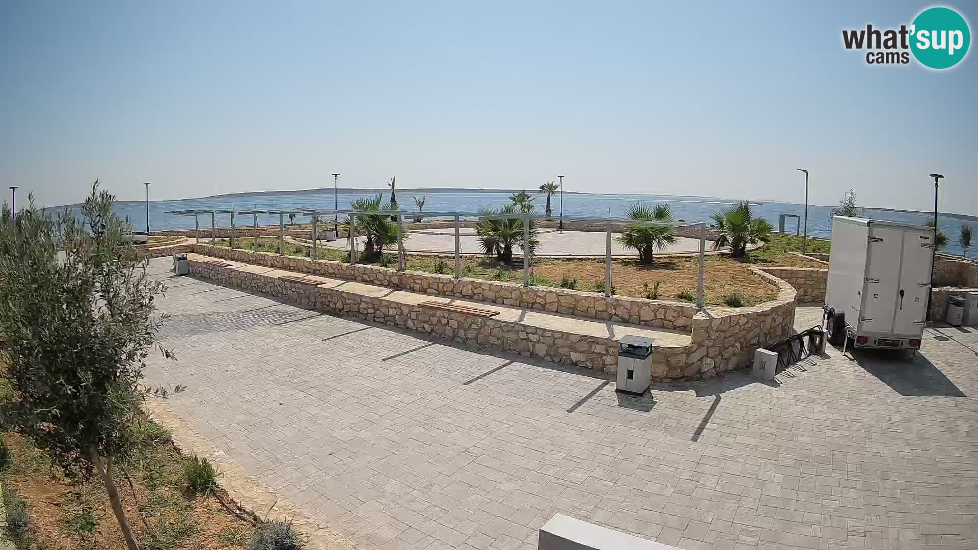 Mandre Summer Stage Webcam – Velika điga | Pag Island