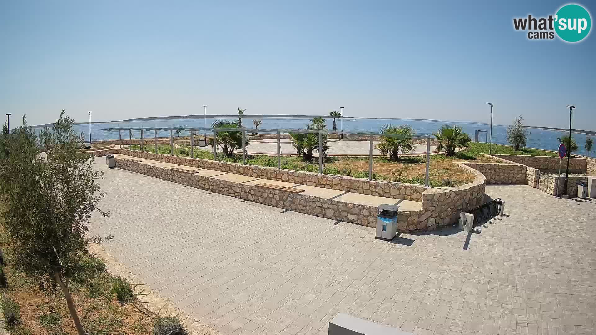 Mandre Sommerbühne Webcam – Velika điga | Insel Pag