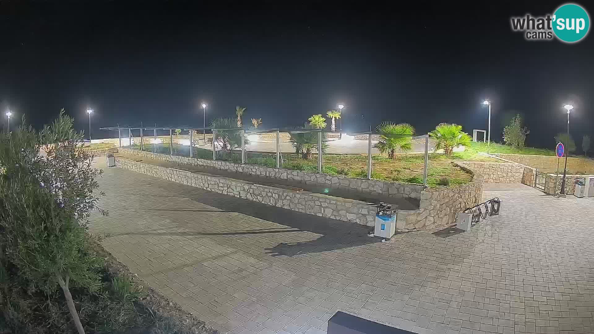 Mandre Summer Stage Webcam – Velika điga | Pag Island