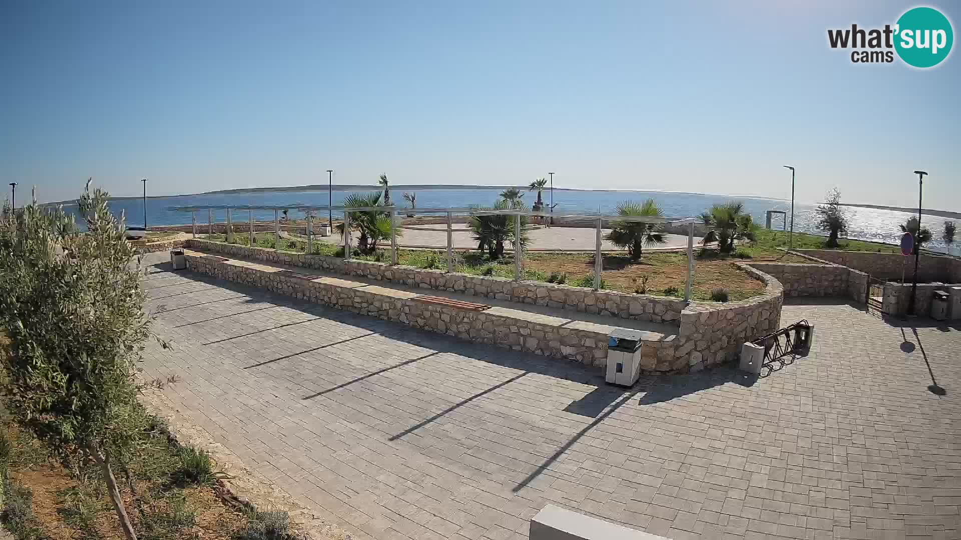 Mandre Summer Stage Webcam – Velika điga | Pag Island