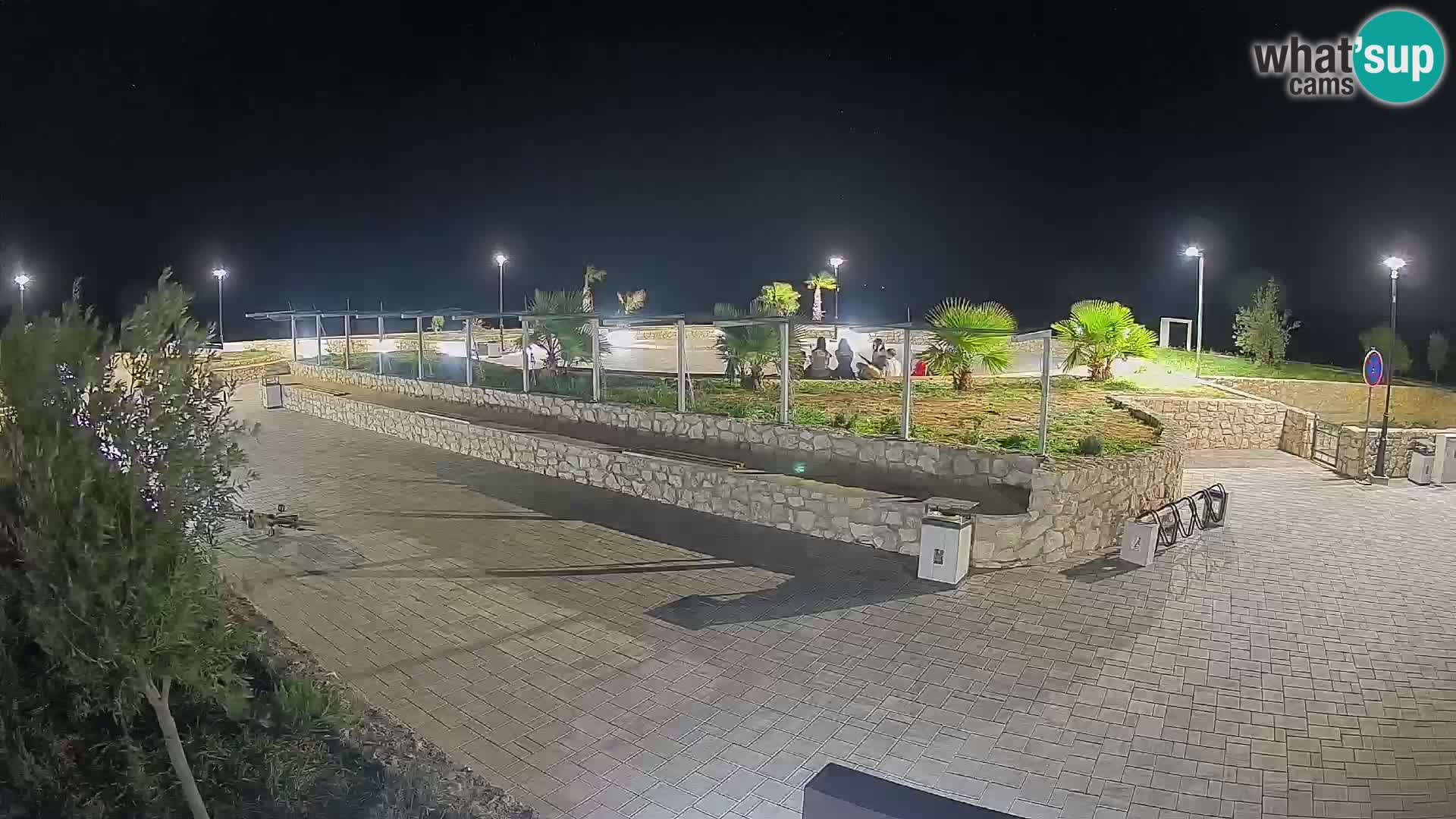 Mandre Summer Stage Webcam – Velika điga | Pag Island
