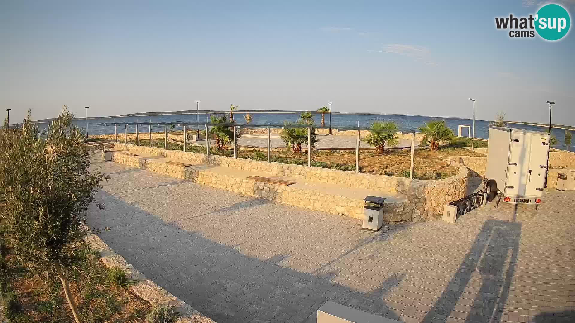 Mandre Summer Stage Webcam – Velika điga | Pag Island