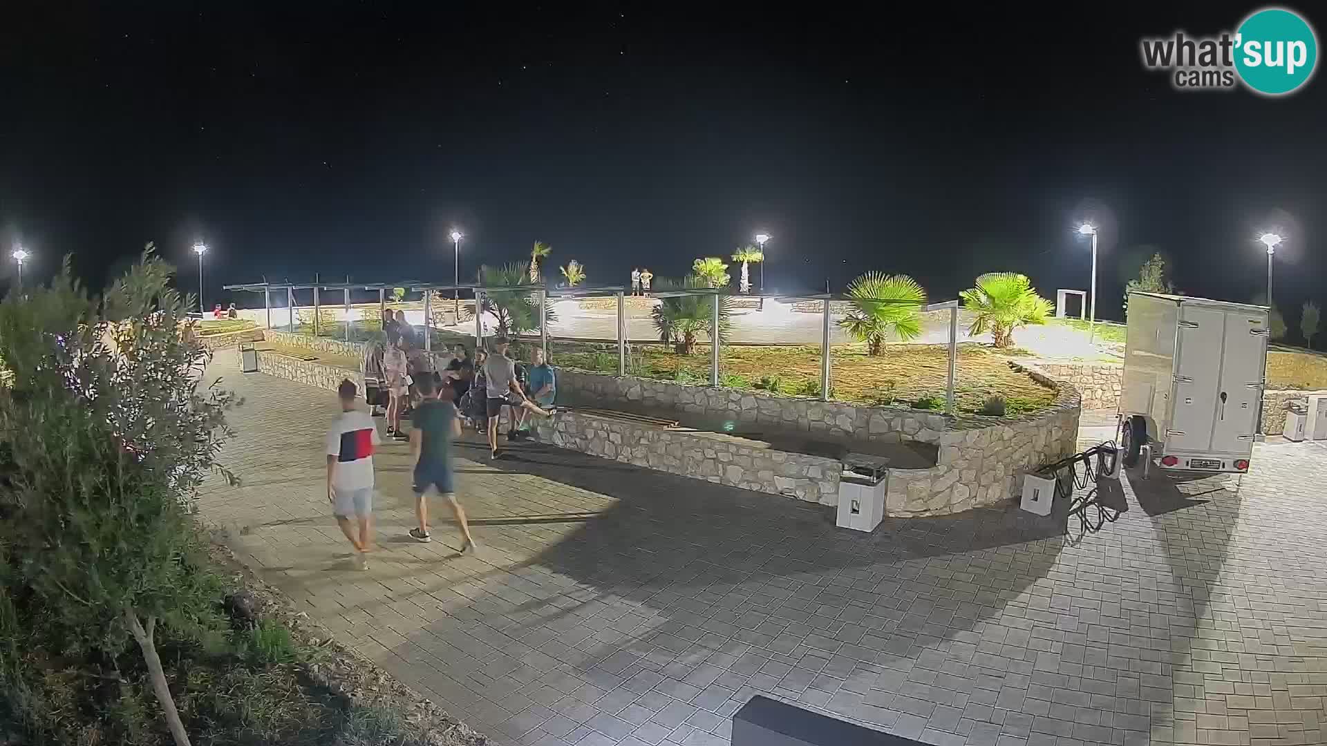 Mandre Summer Stage Webcam – Velika điga | Pag Island
