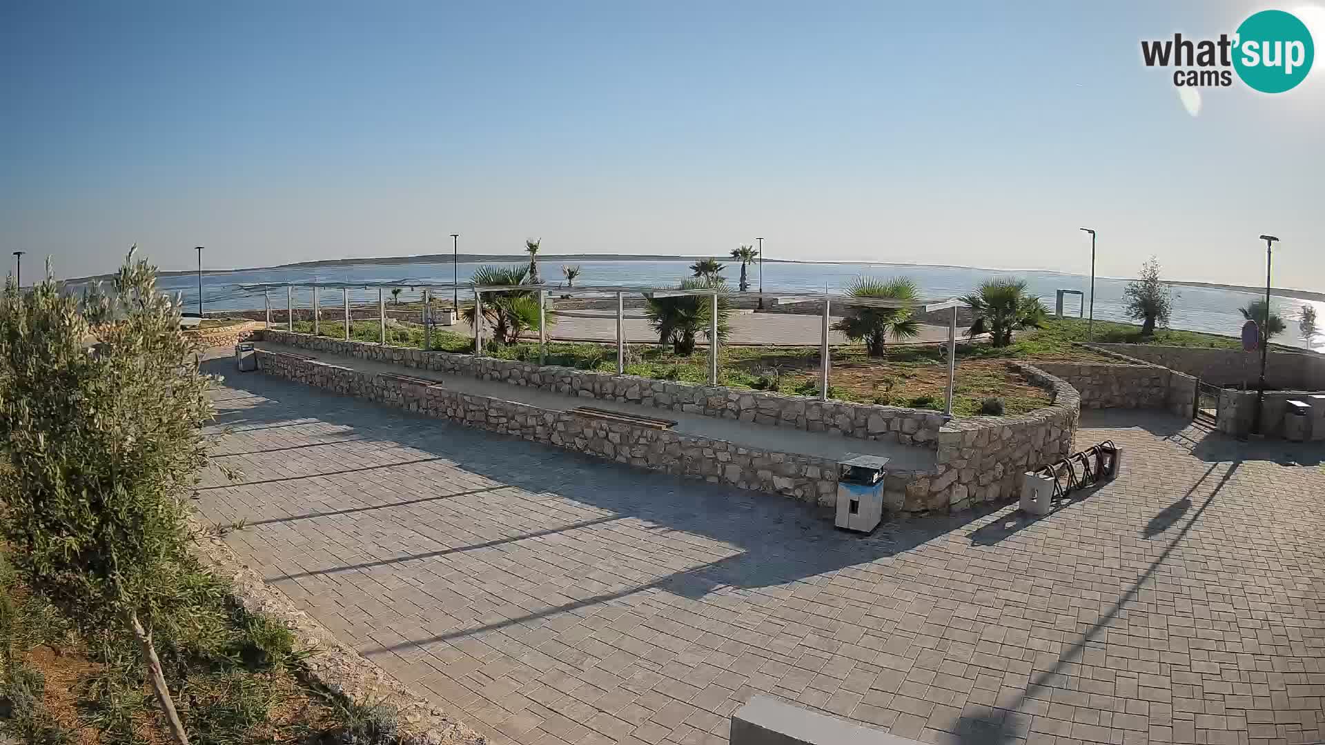 Webcam Mandre – Palco estivo Velika điga | Isola di Pag