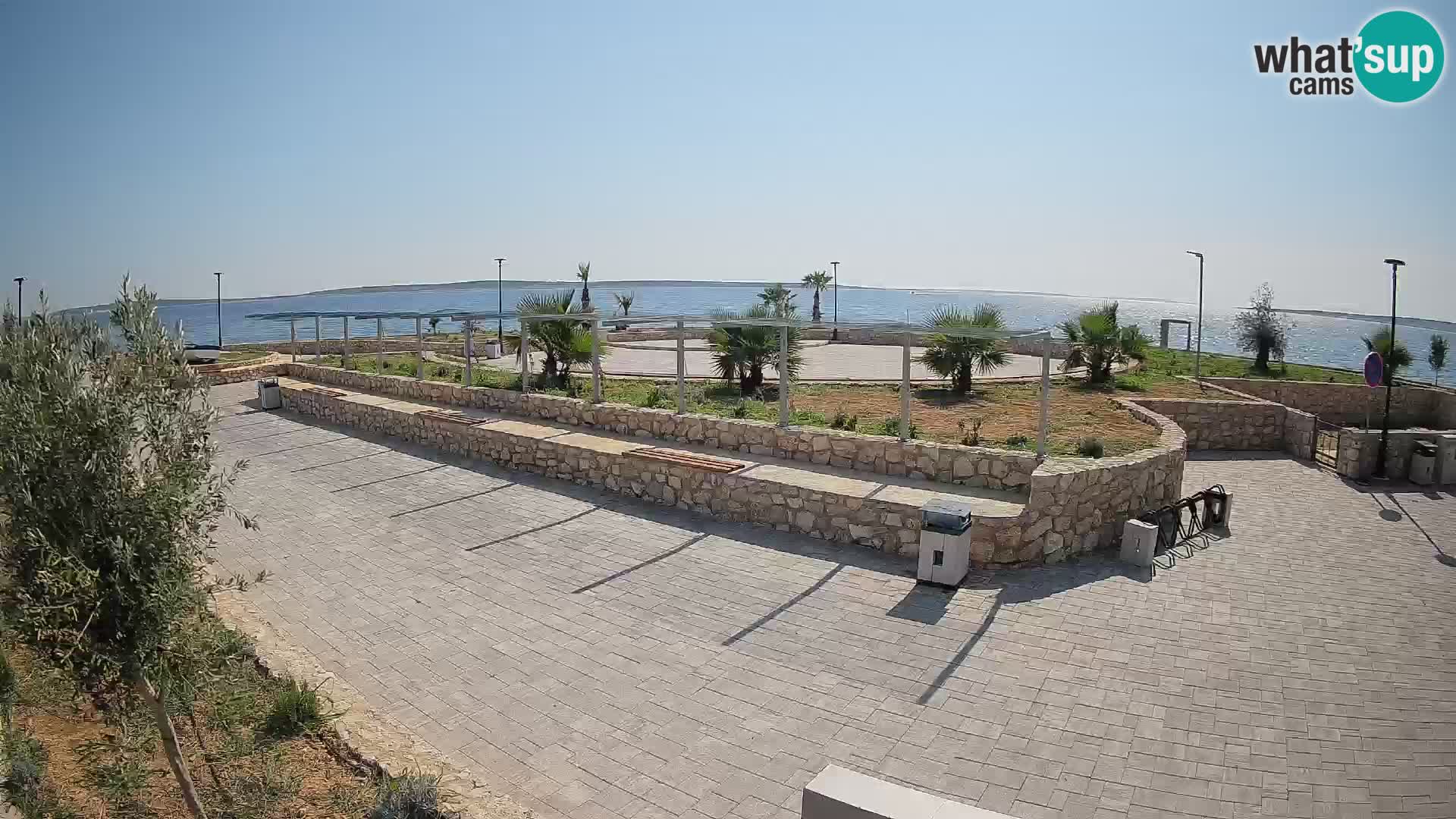 Mandre Summer Stage Webcam – Velika điga | Pag Island