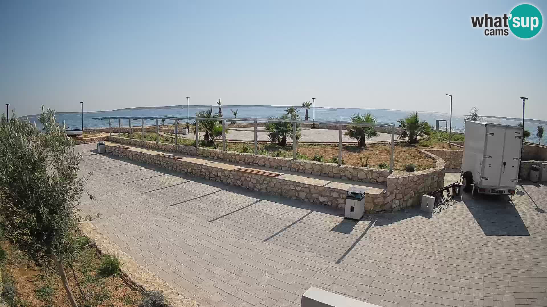 Mandre Sommerbühne Webcam – Velika điga | Insel Pag