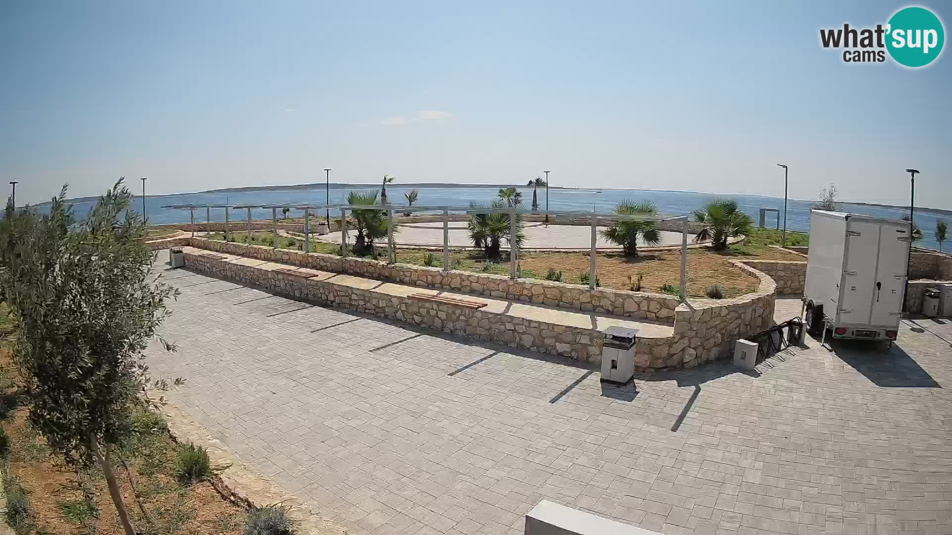 Mandre Sommerbühne Webcam – Velika điga | Insel Pag