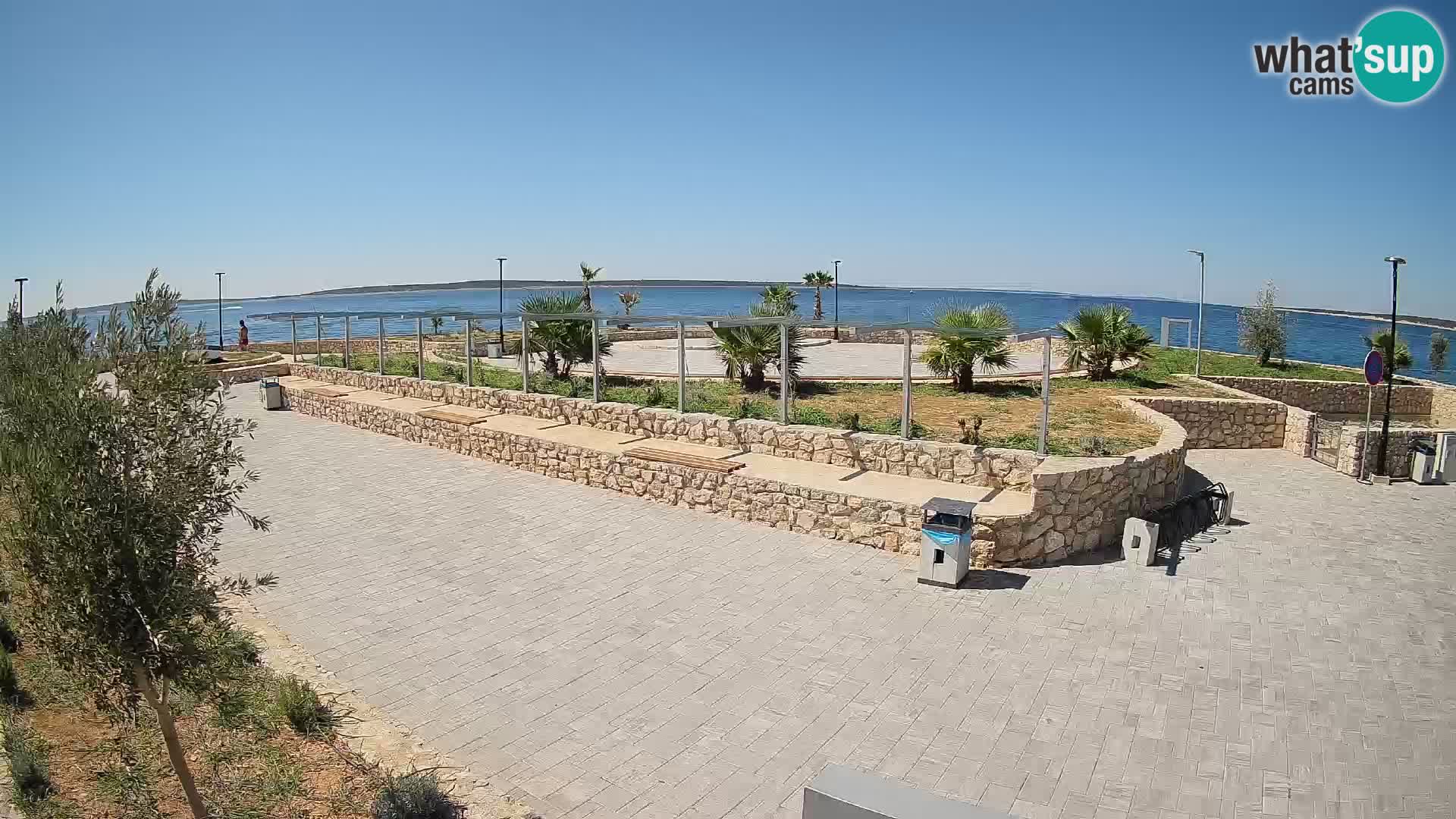 Mandre Summer Stage Webcam – Velika điga | Pag Island