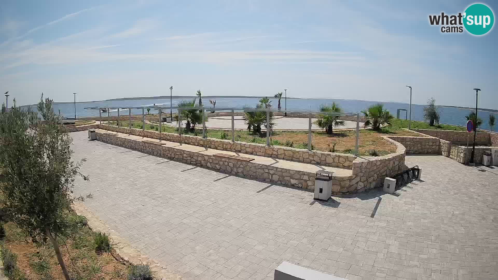Webcam Mandre – Palco estivo Velika điga | Isola di Pag