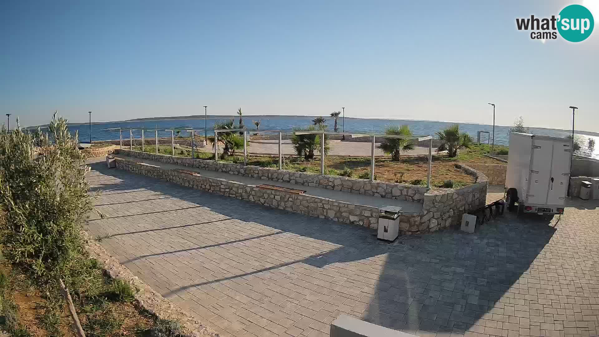 Mandre Summer Stage Webcam – Velika điga | Pag Island