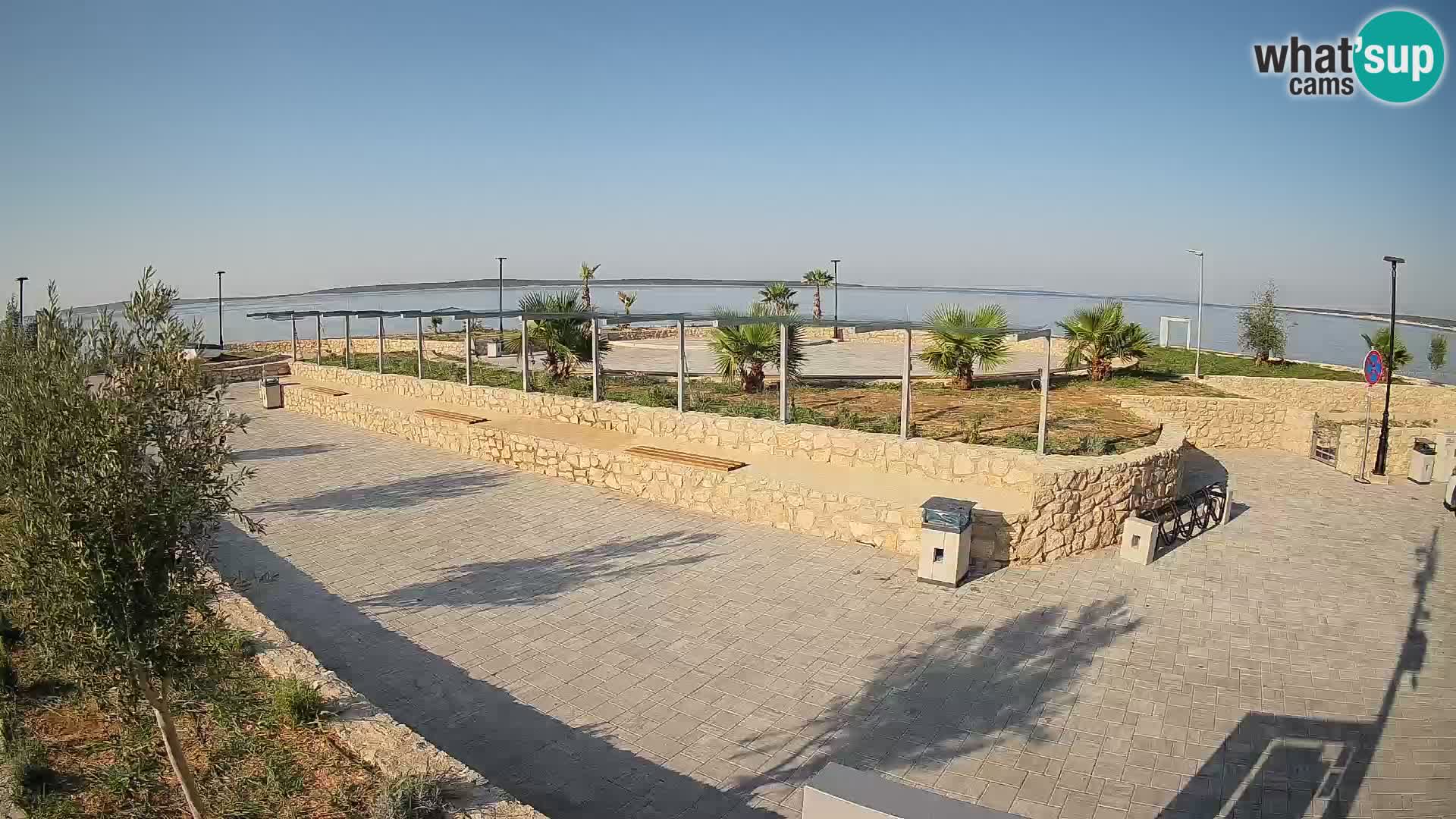 Webcam Mandre – Scène estivale Velika điga | Île de Pag