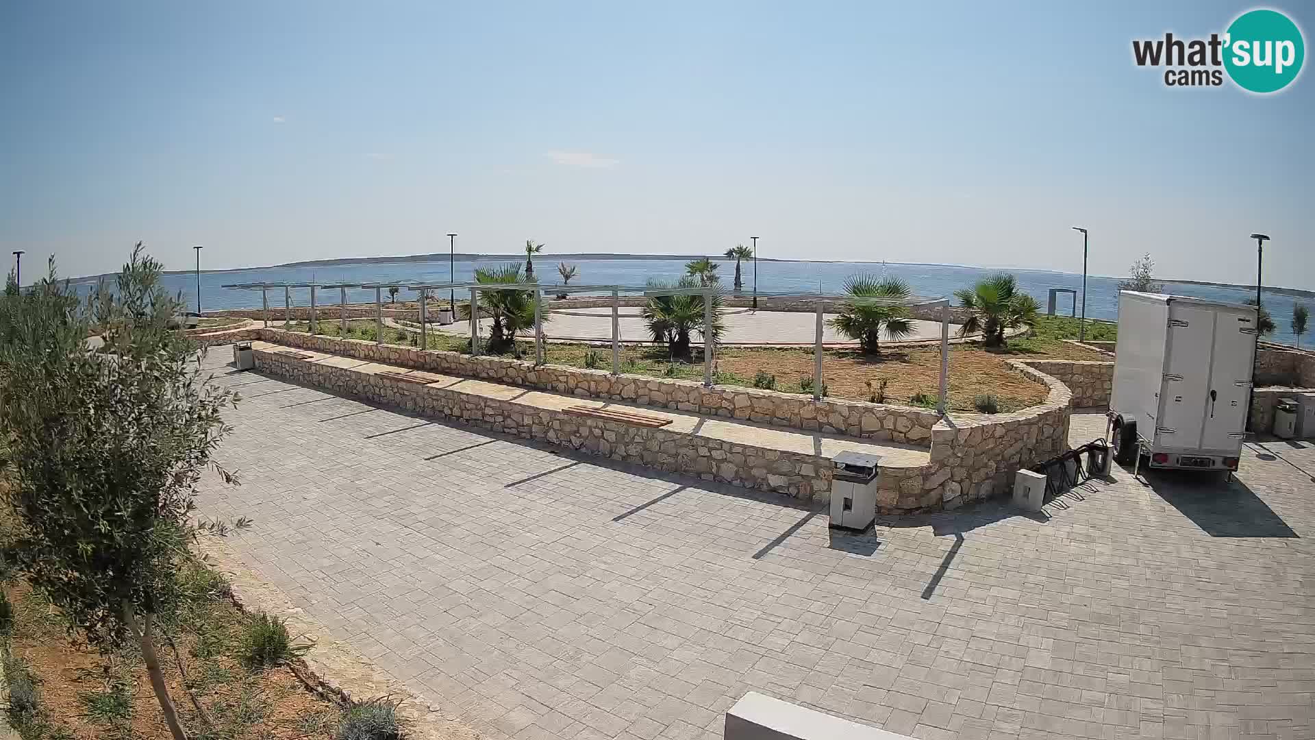 Mandre Sommerbühne Webcam – Velika điga | Insel Pag