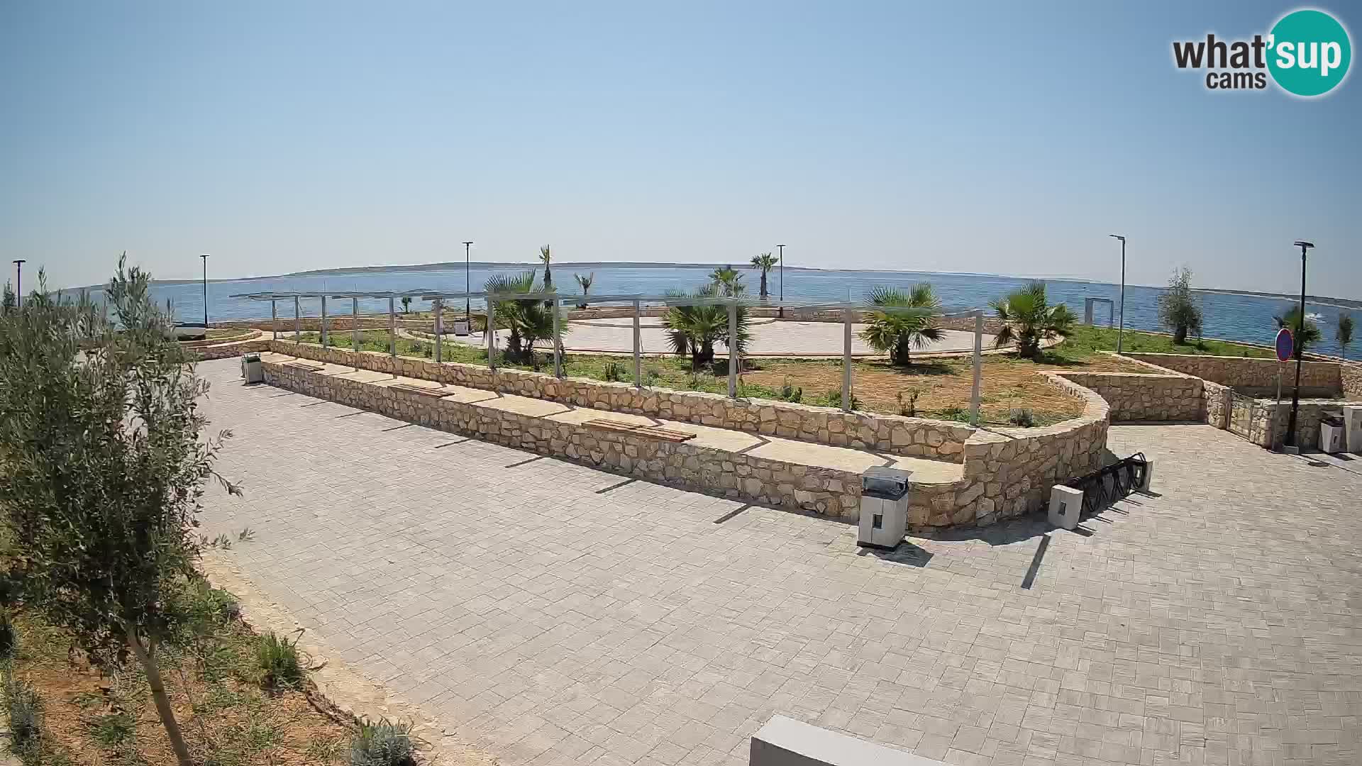 Mandre Summer Stage Webcam – Velika điga | Pag Island