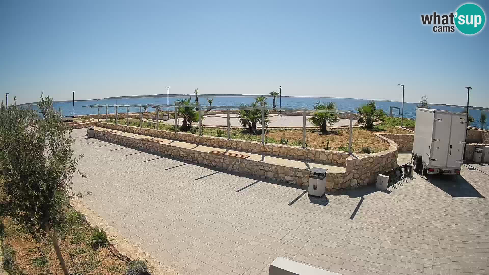 Mandre Sommerbühne Webcam – Velika điga | Insel Pag