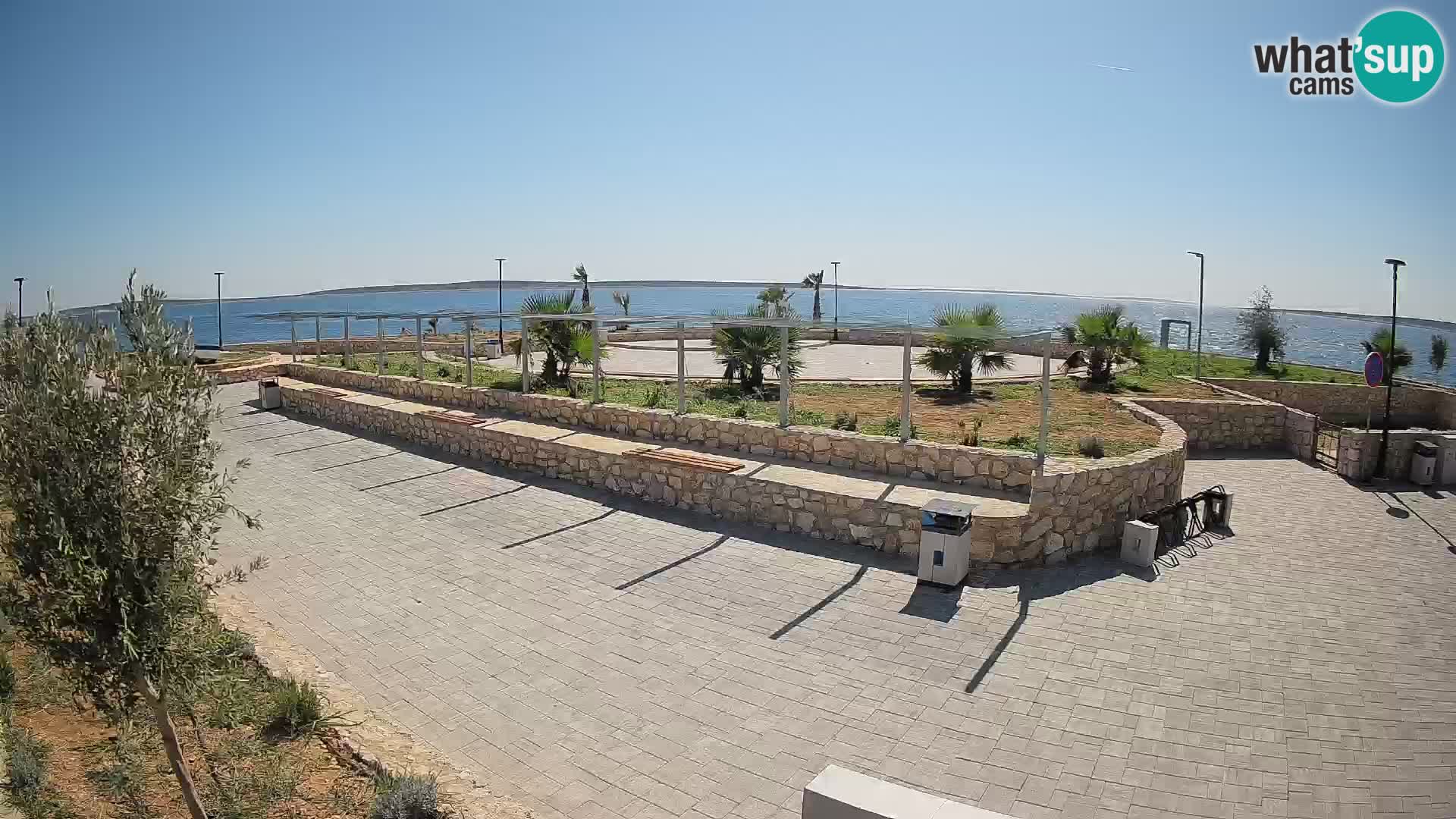 Webcam Mandre – Palco estivo Velika điga | Isola di Pag