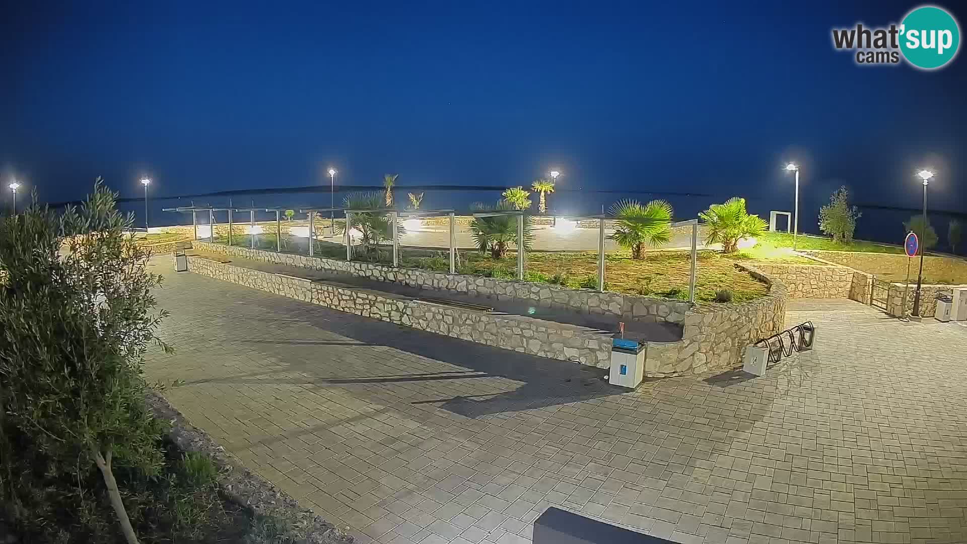 Mandre Summer Stage Webcam – Velika điga | Pag Island