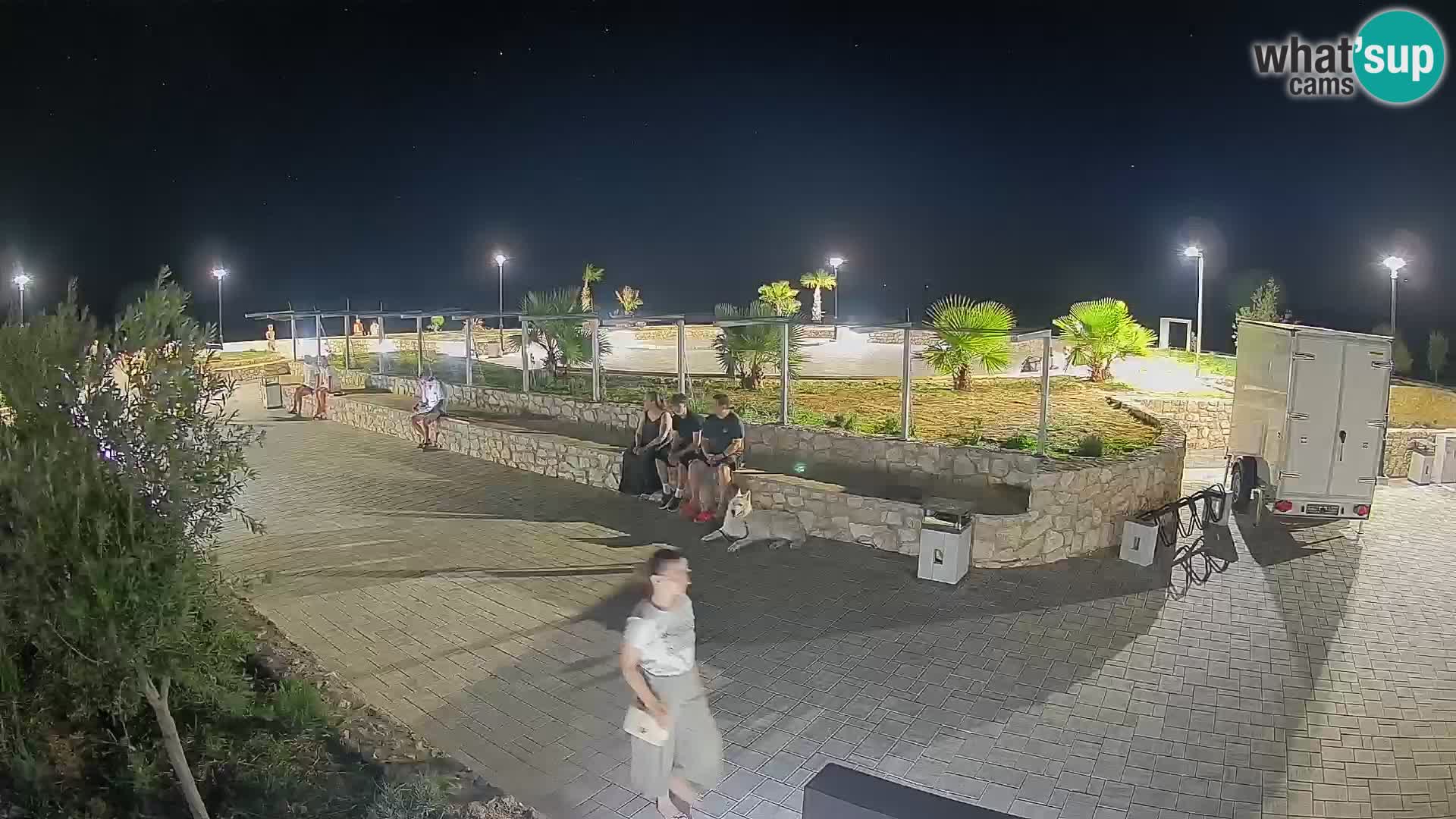 Webcam Mandre – Palco estivo Velika điga | Isola di Pag