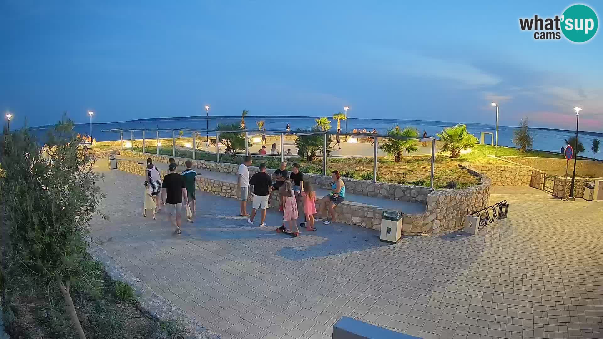 Mandre Summer Stage Webcam – Velika điga | Pag Island