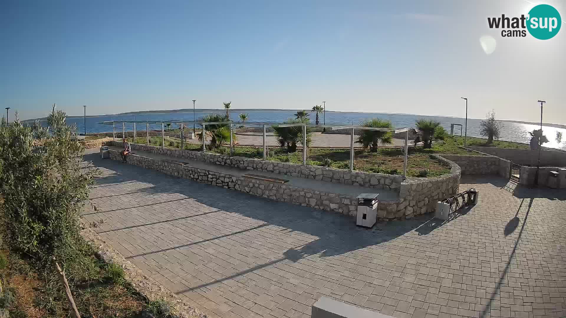 Mandre Summer Stage Webcam – Velika điga | Pag Island