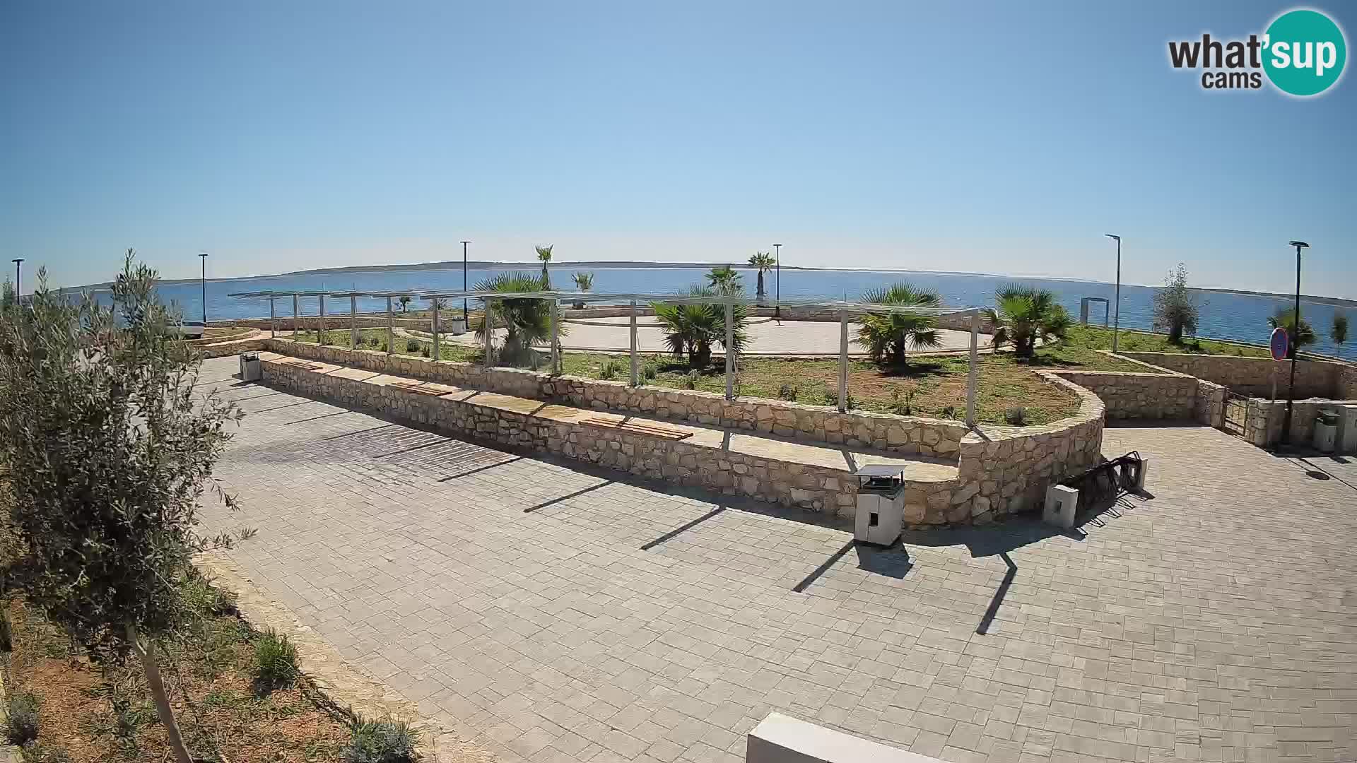Mandre Summer Stage Webcam – Velika điga | Pag Island