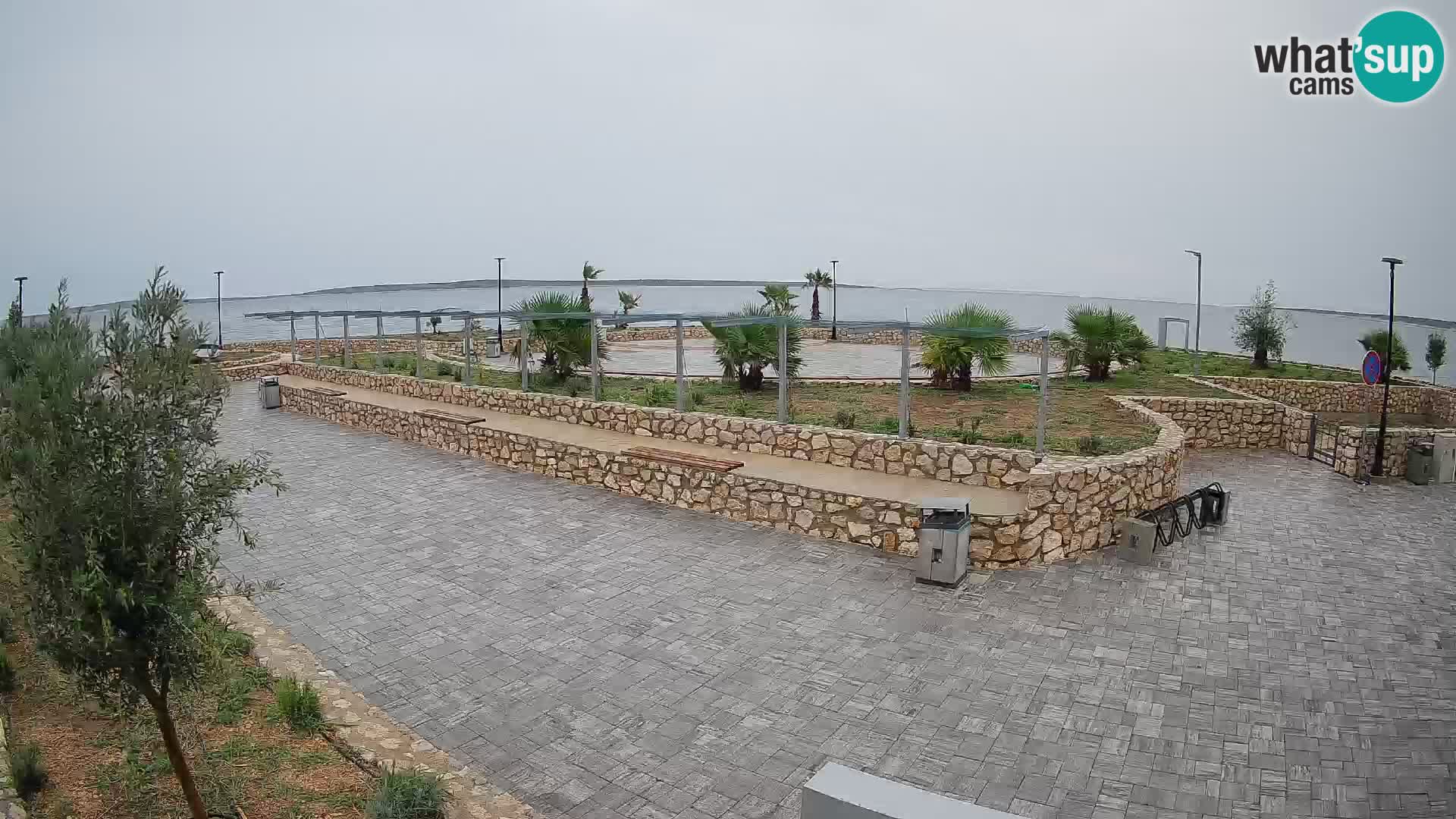 Webcam Mandre – Escenario de verano Velika điga | Isla de Pag