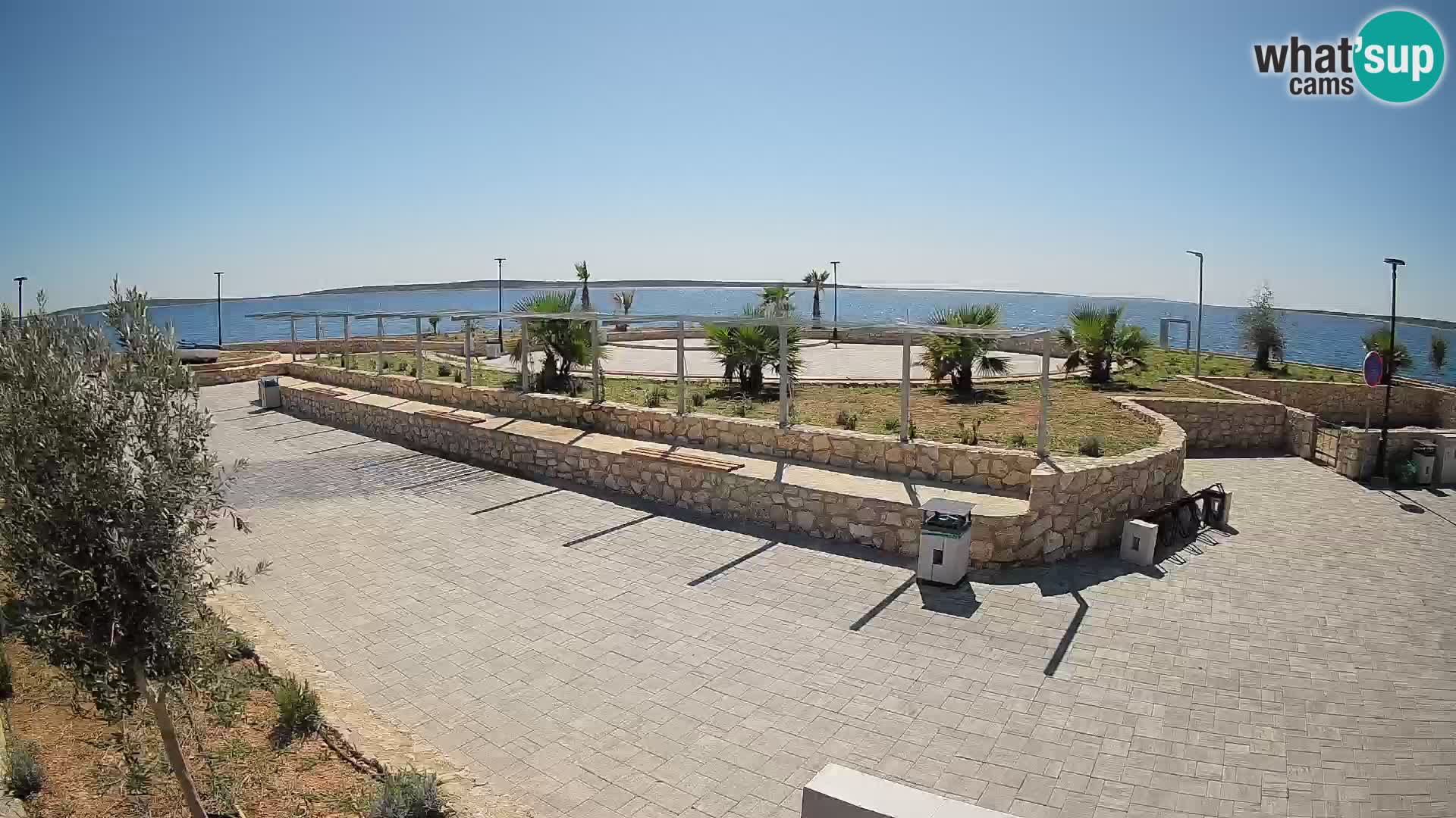 Mandre Summer Stage Webcam – Velika điga | Pag Island