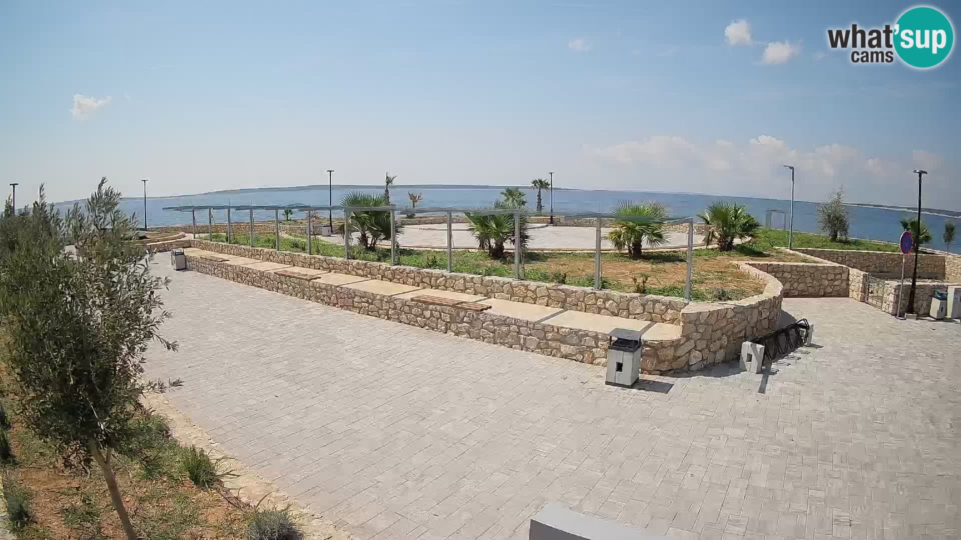 Mandre Summer Stage Webcam – Velika điga | Pag Island