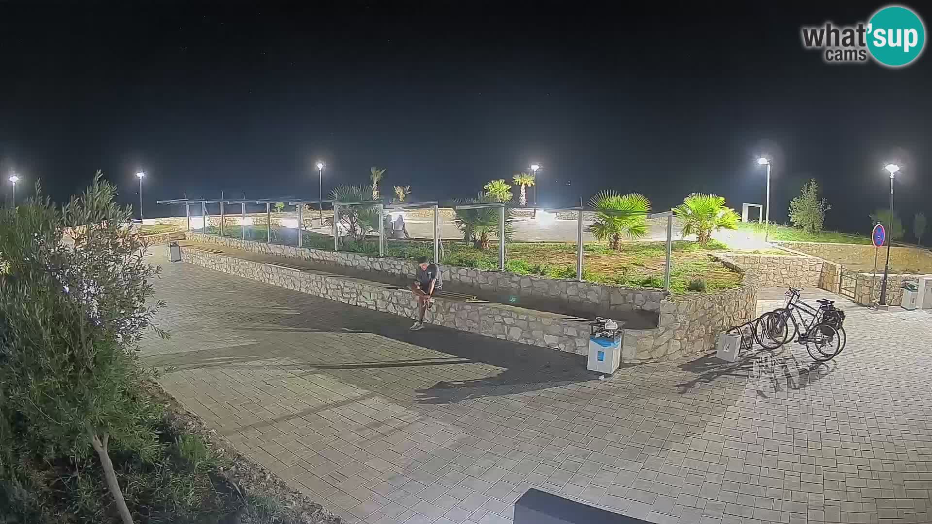 Webcam Mandre – Palco estivo Velika điga | Isola di Pag