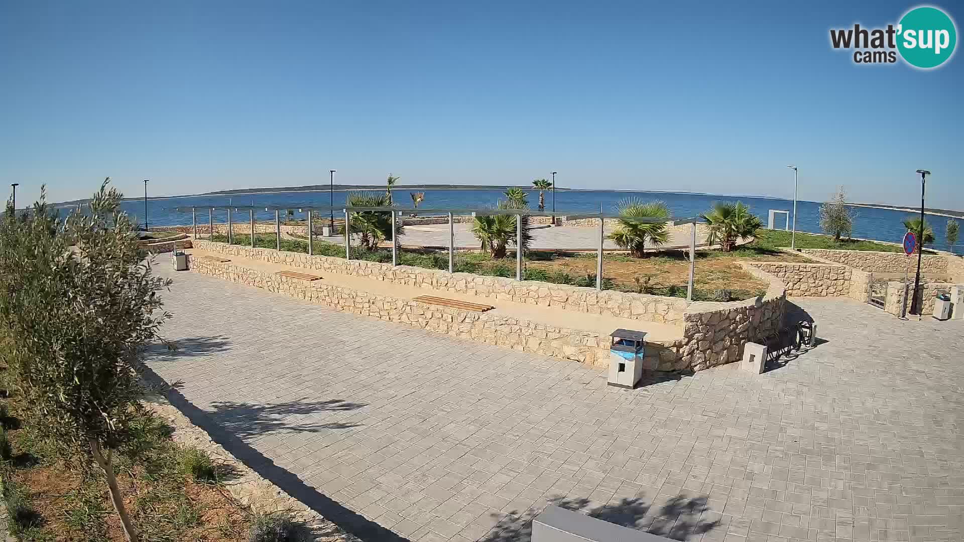 Webcam Mandre – Palco estivo Velika điga | Isola di Pag