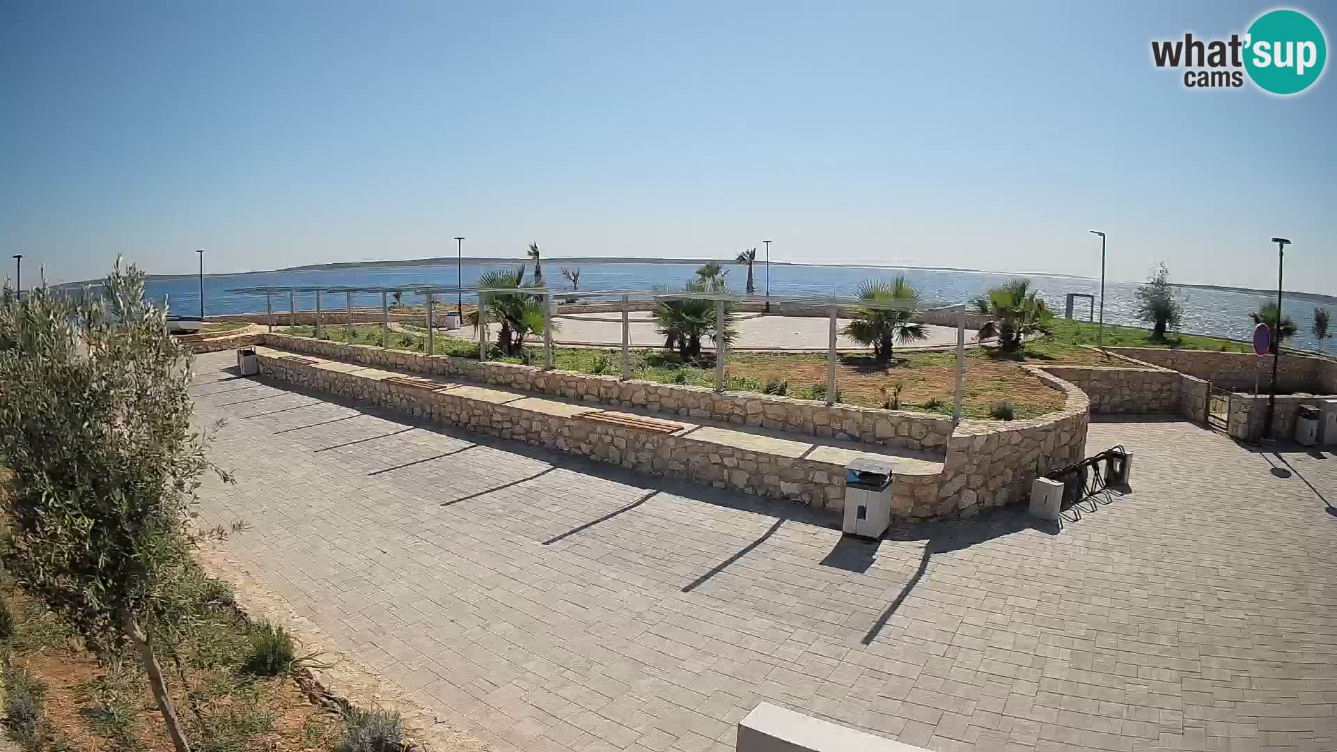 Mandre Summer Stage Webcam – Velika điga | Pag Island