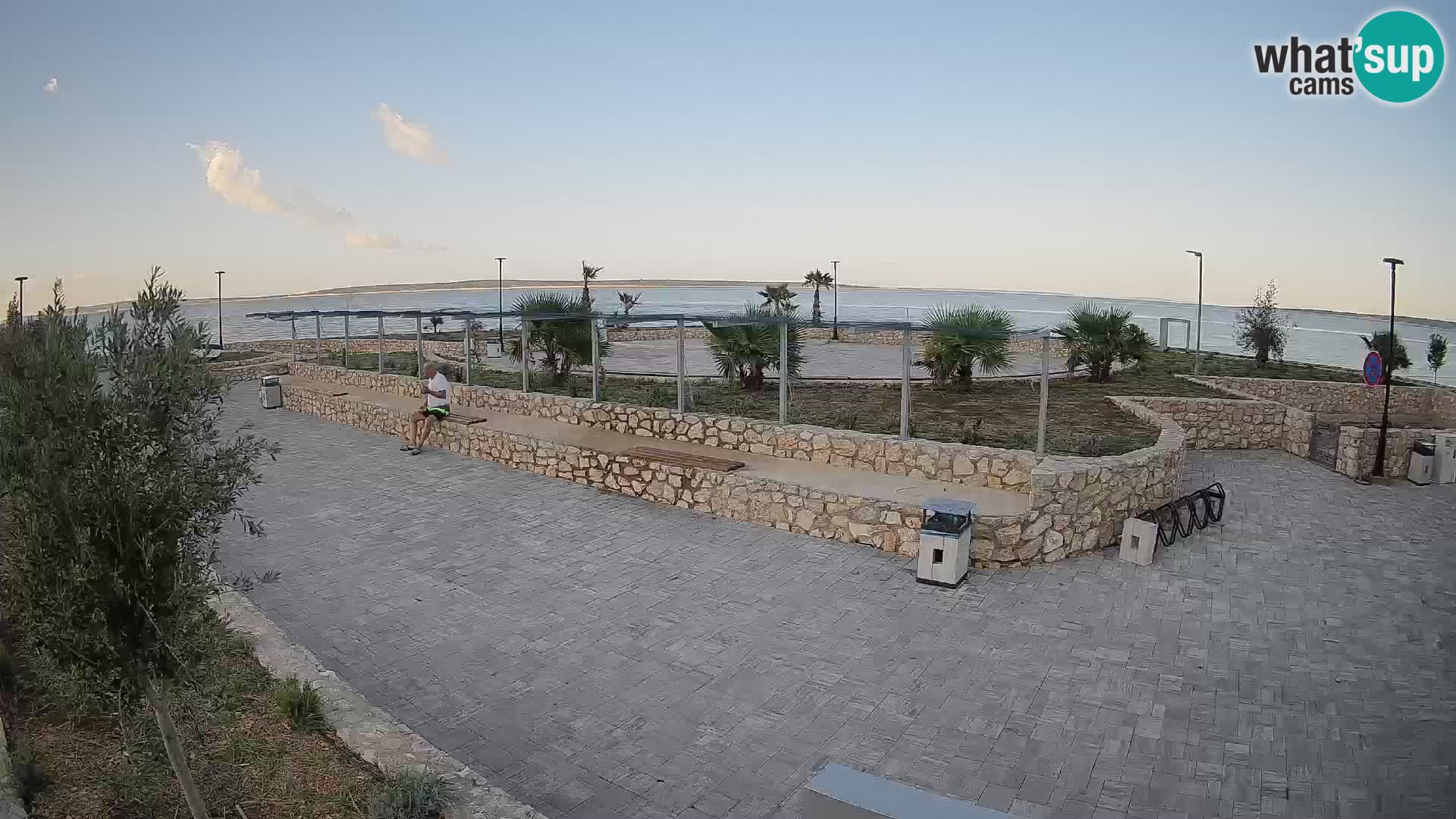 Mandre Summer Stage Webcam – Velika điga | Pag Island