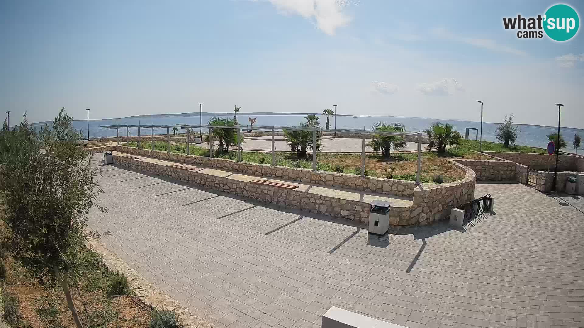 Webcam Mandre – Palco estivo Velika điga | Isola di Pag
