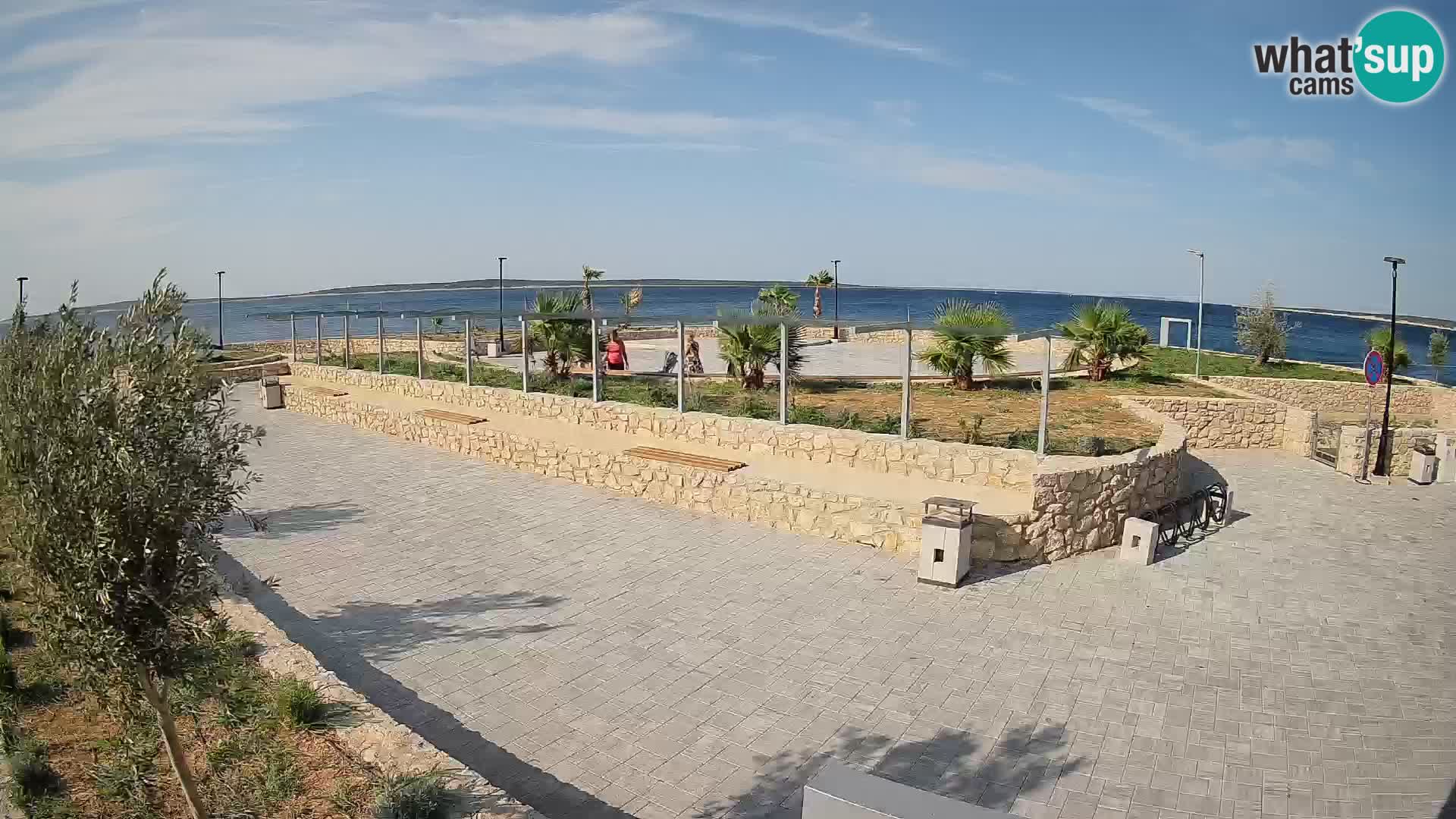 Webcam Mandre – Palco estivo Velika điga | Isola di Pag