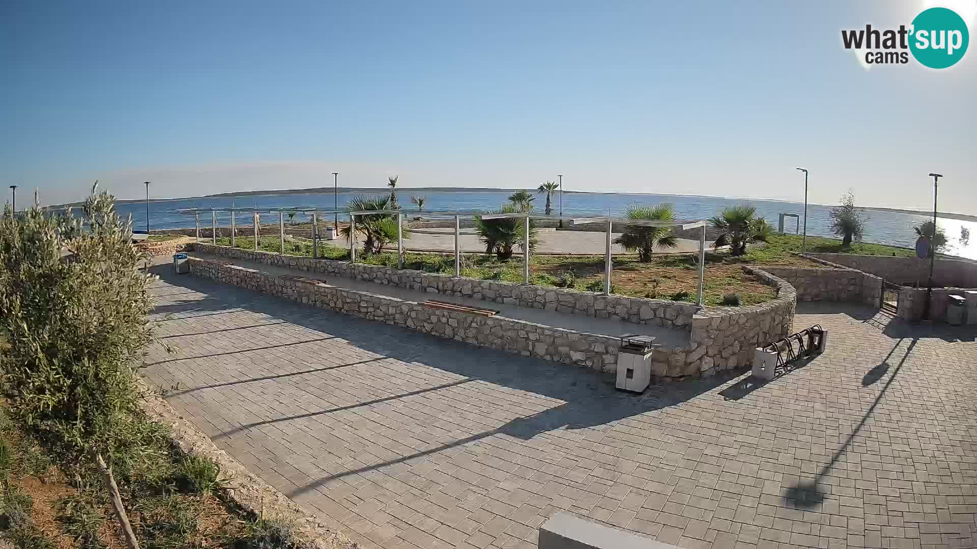 Webcam Mandre – Palco estivo Velika điga | Isola di Pag