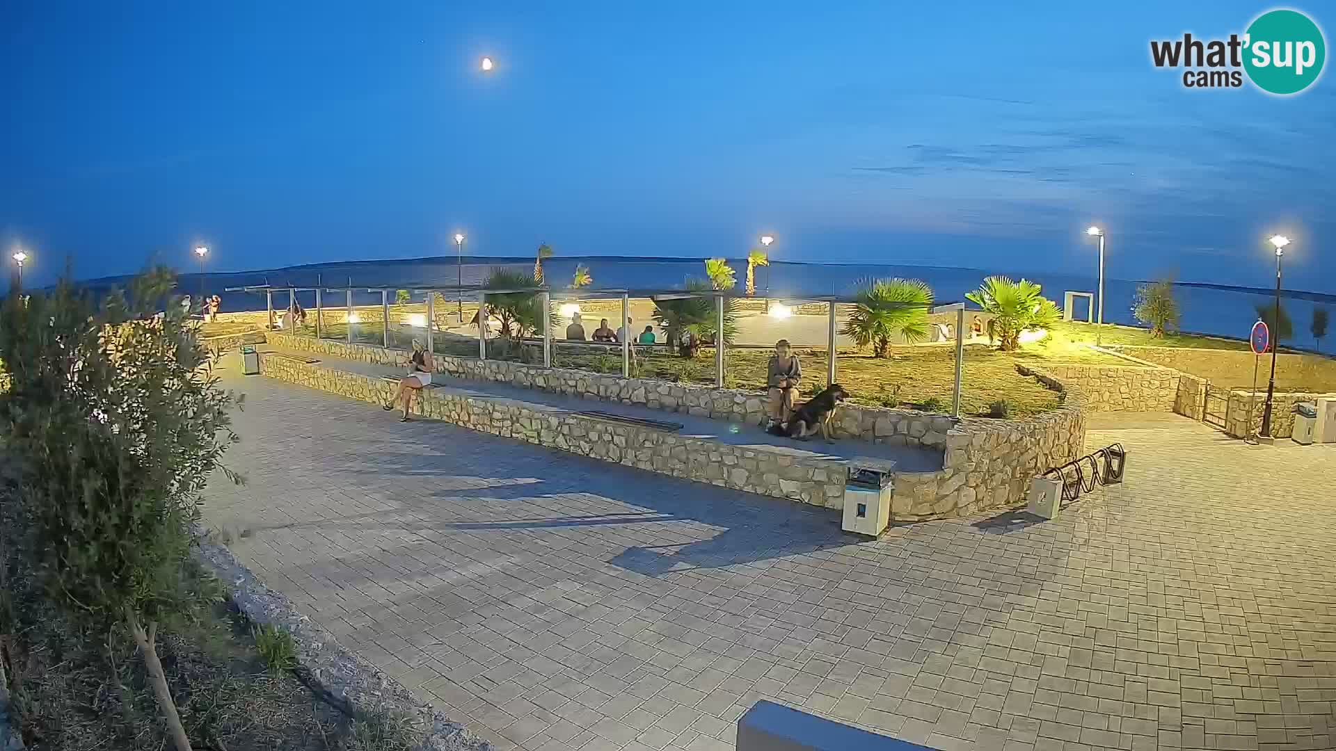 Mandre Sommerbühne Webcam – Velika điga | Insel Pag