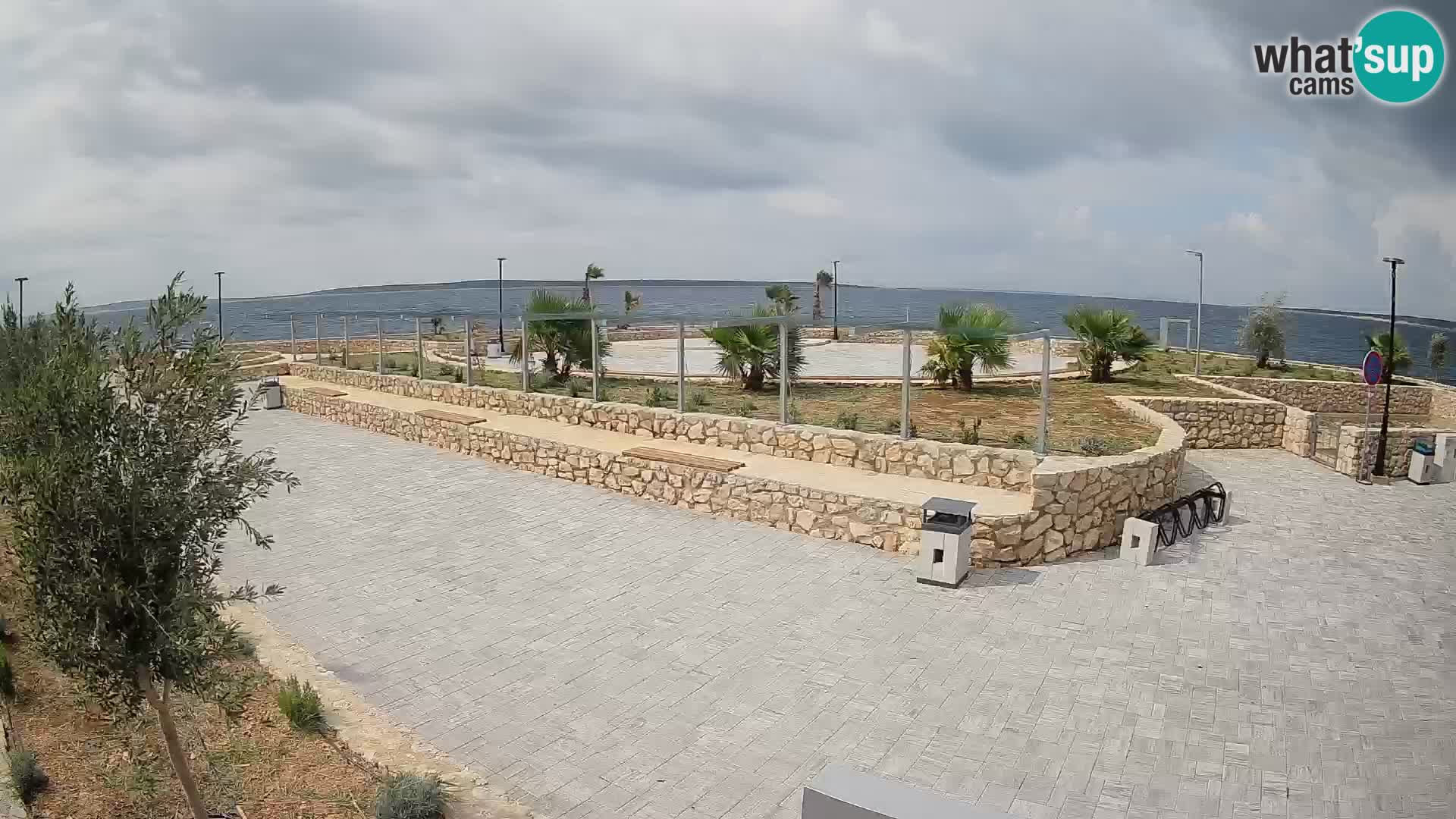 Mandre Summer Stage Webcam – Velika điga | Pag Island